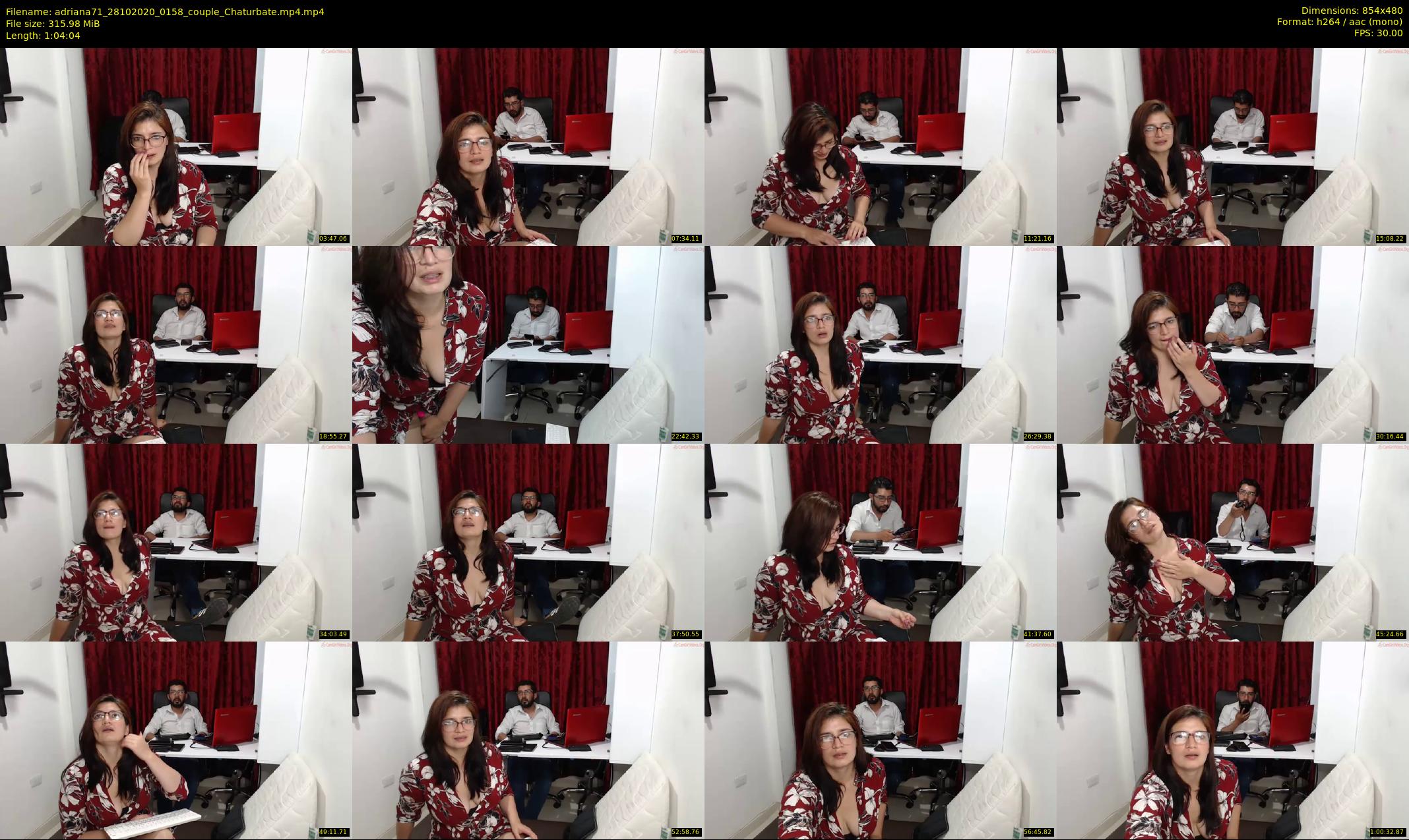 adriana71 — 65 minute Chaturbate couple cam show recording, 480p, Oct 28, 2020