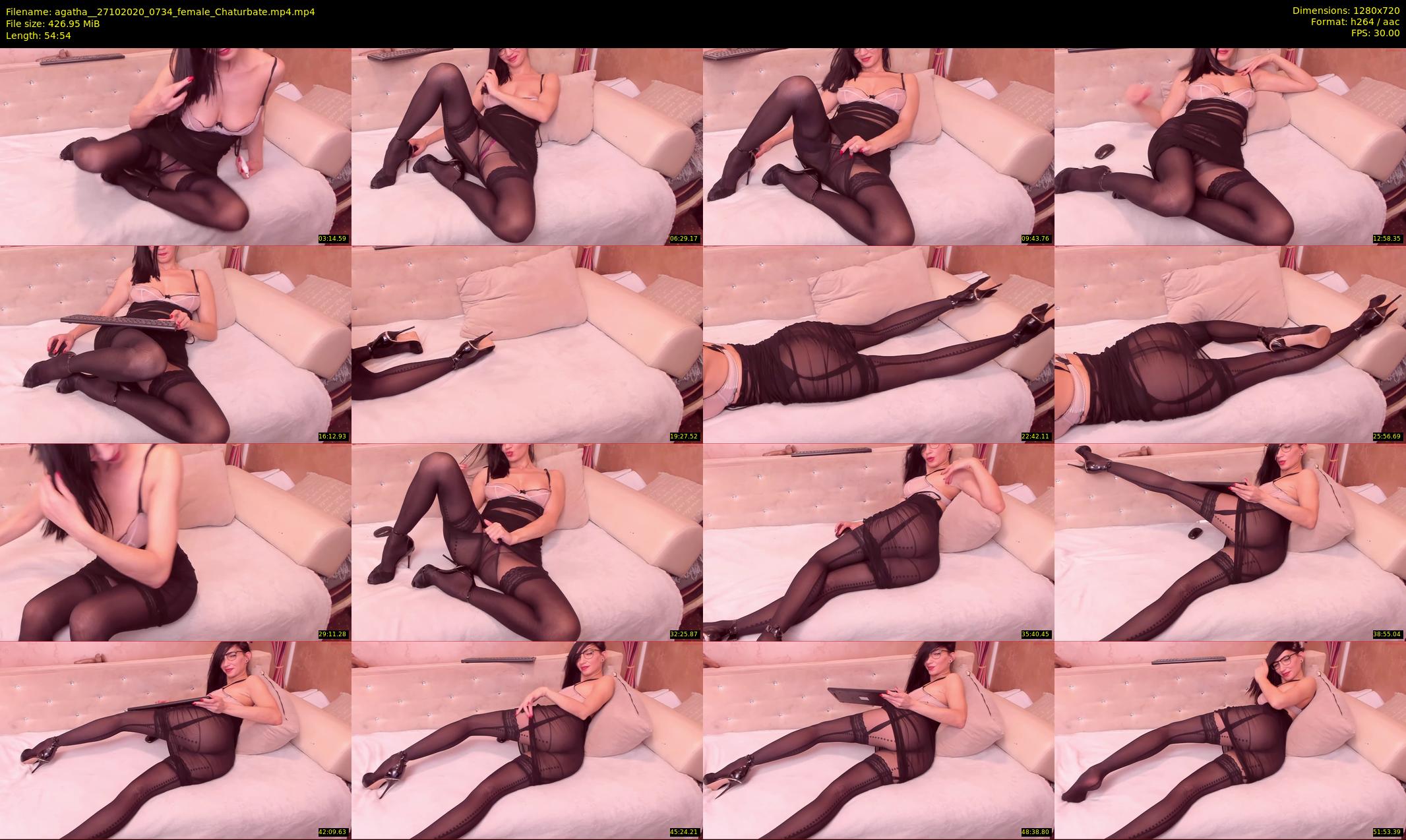 agatha_ — 55 minute Chaturbate female cam show recording, 720p, Oct 27, 2020