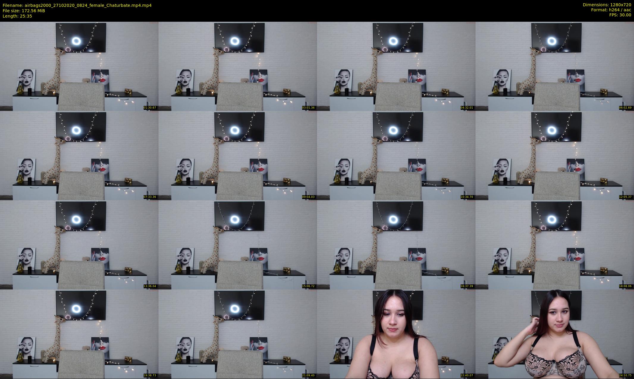 airbags2000 — 26 minute Chaturbate female cam show recording, 720p, Oct 27, 2020