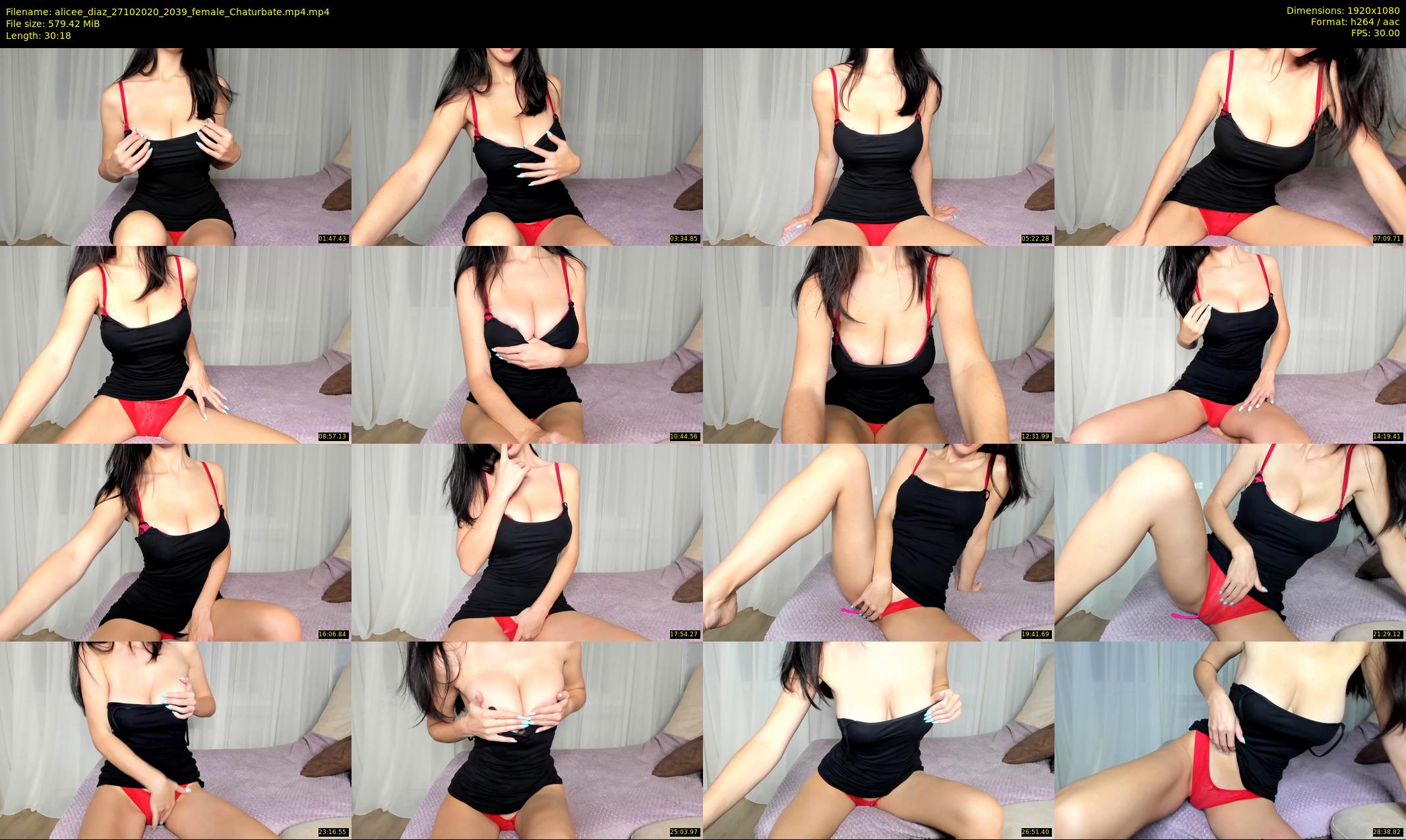 alicee_diaz — 31 minute Chaturbate female cam show recording, 1080p, Oct 27, 2020