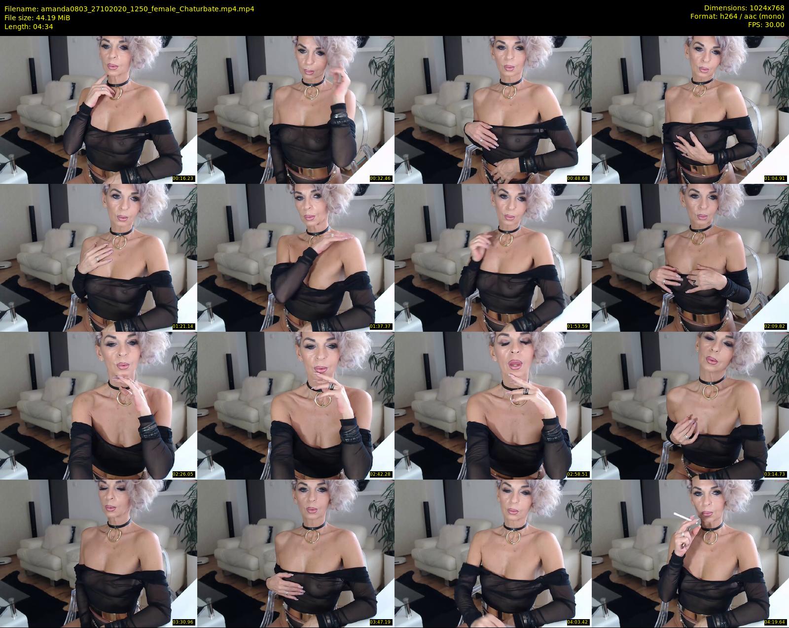 amanda0803 — 5 minute Chaturbate female cam show recording, 720p, Oct 27, 2020