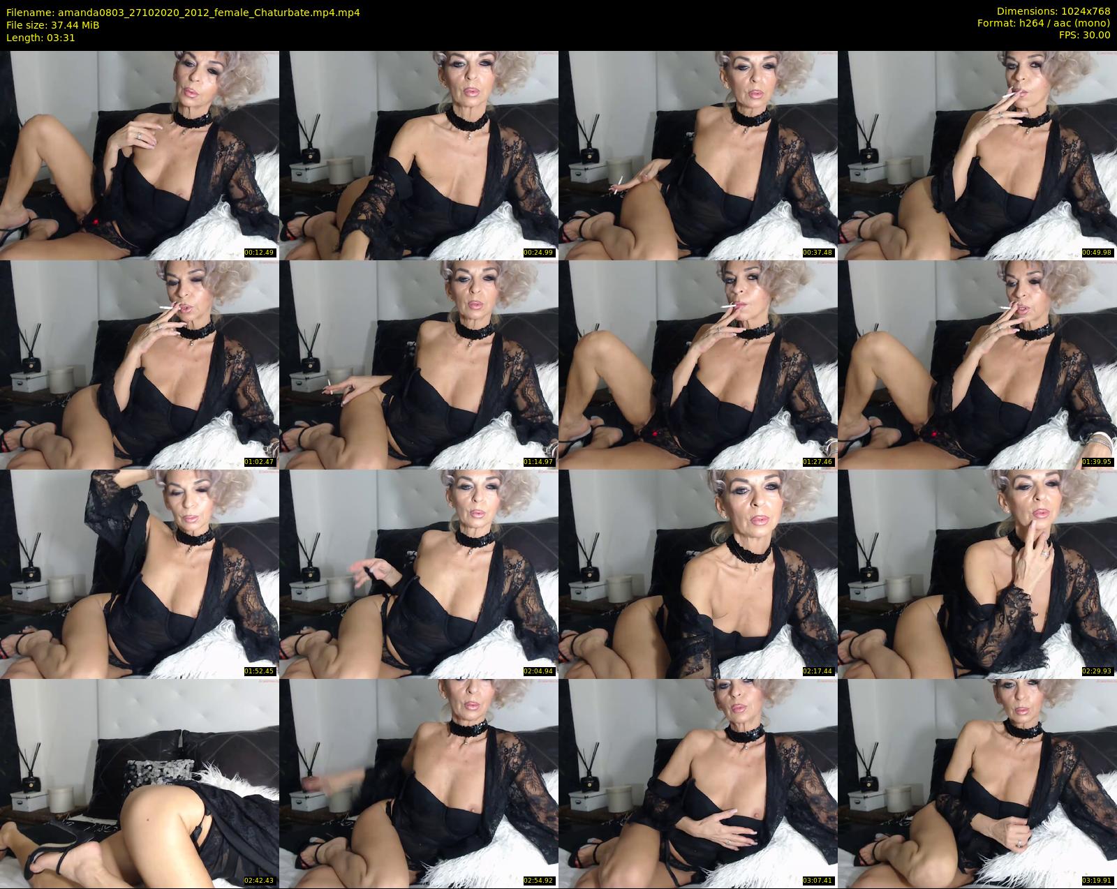 amanda0803 — 4 minute Chaturbate female cam show recording, 720p, Oct 27, 2020