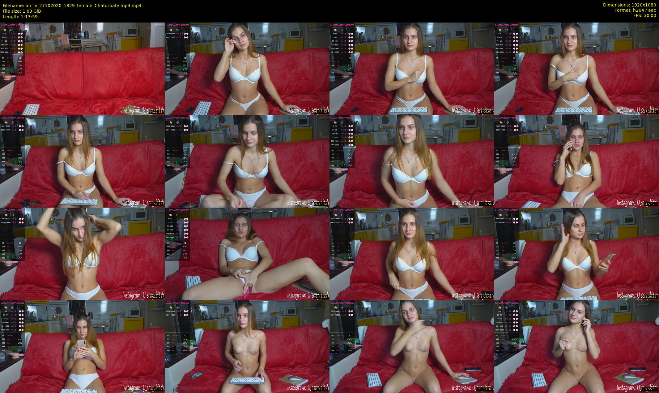 an_iv — 74 minute Chaturbate female cam show recording, 1080p, Oct 27, 2020