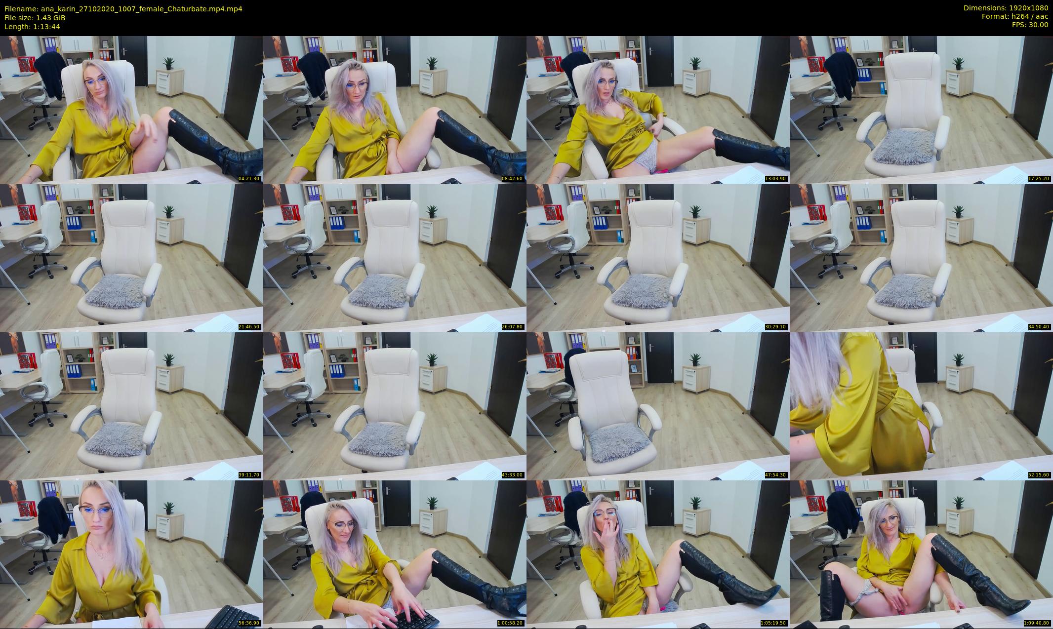 ana_karin — 74 minute Chaturbate female cam show recording, 1080p, Oct 27, 2020