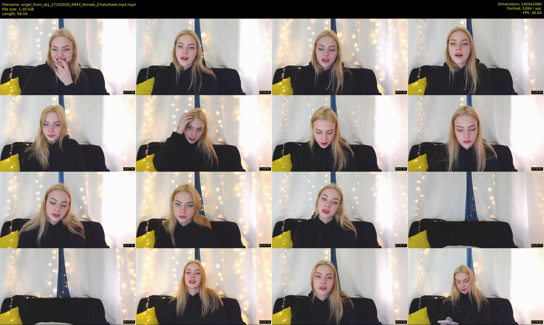 angel_from_sky — 51 minute Chaturbate female cam show recording, 1080p, Oct 27, 2020