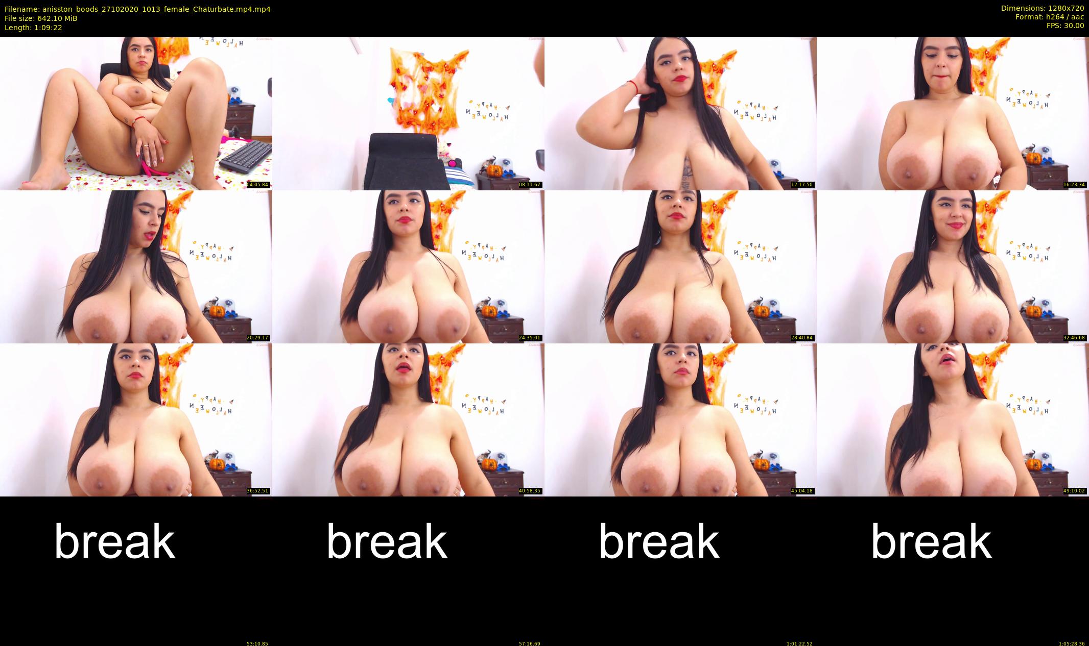 anisston_boods — 70 minute Chaturbate female cam show recording, 720p, Oct 27, 2020