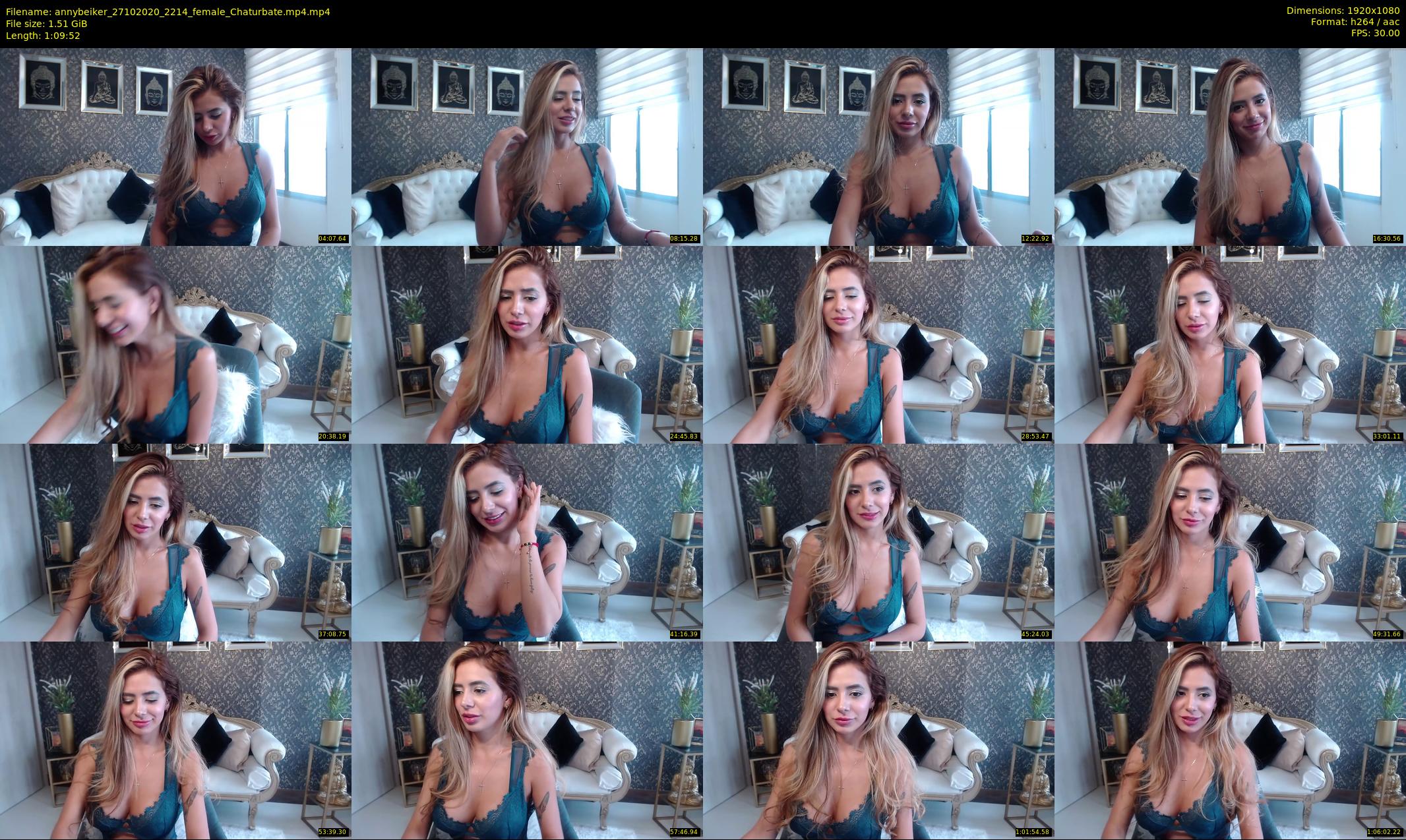 annybeiker — 70 minute Chaturbate female cam show recording, 1080p, Oct 27, 2020