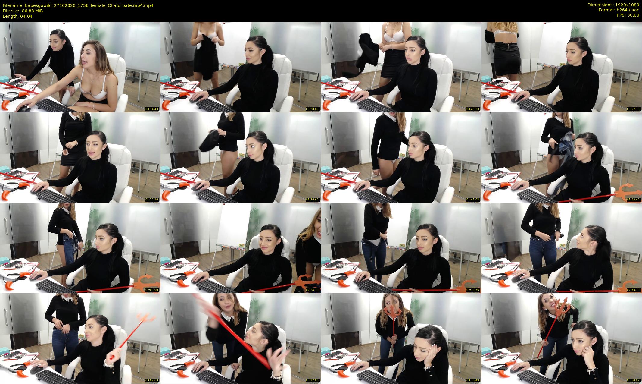 babesgowild — 5 minute Chaturbate couple cam show recording, 1080p, Oct 27, 2020