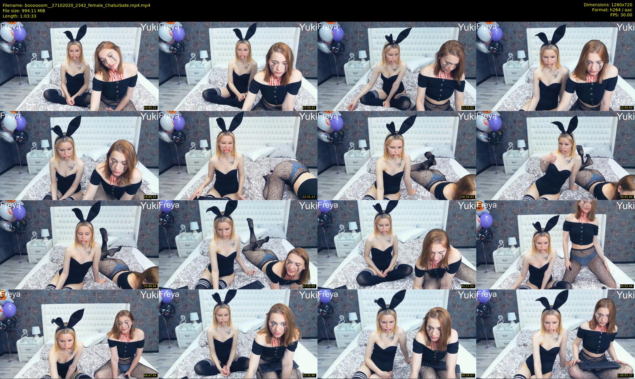 boooooom_ — 64 minute Chaturbate female cam show recording, 720p, Oct 27, 2020