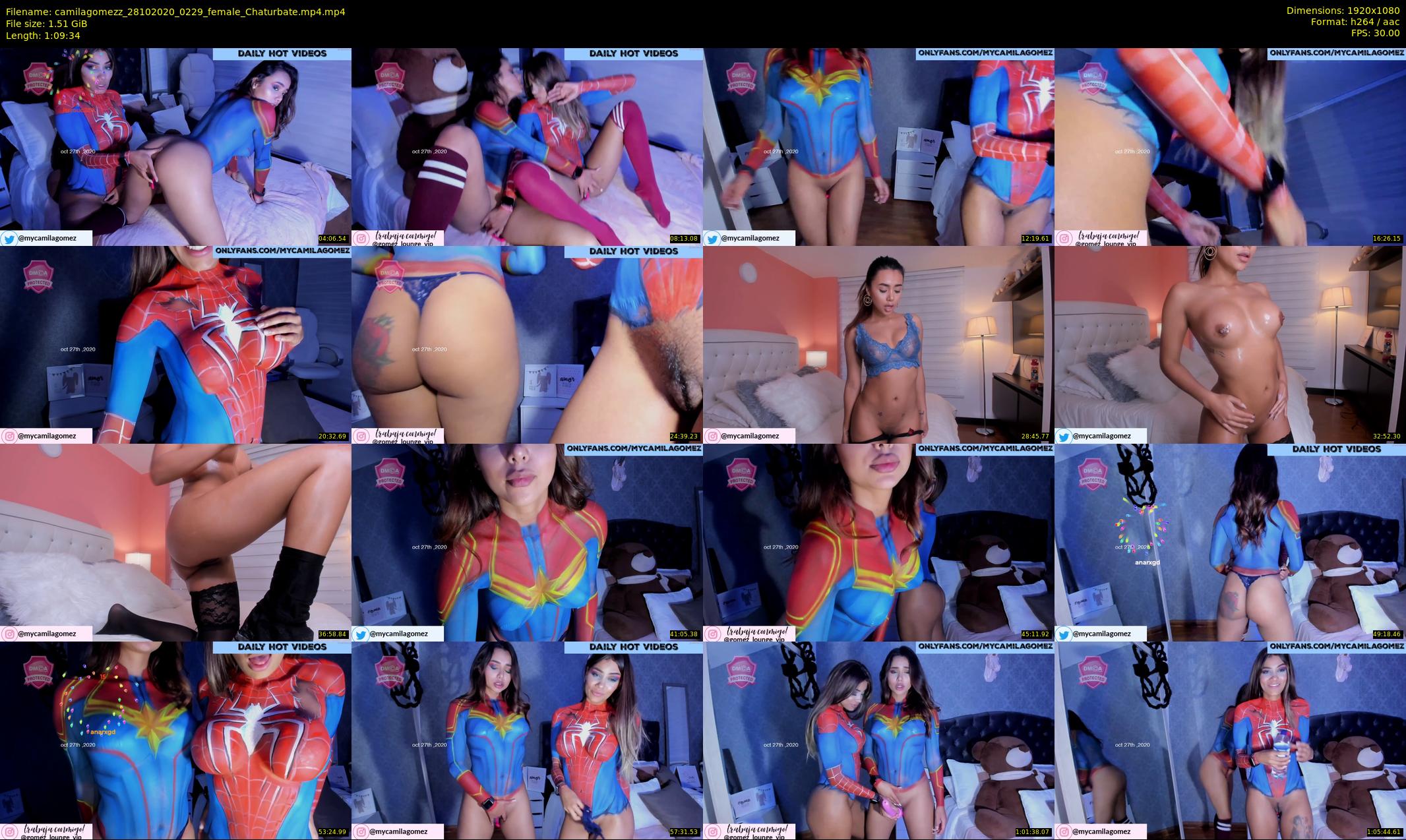 camilagomezz — 70 minute Chaturbate female cam show recording, 1080p, Oct 28, 2020