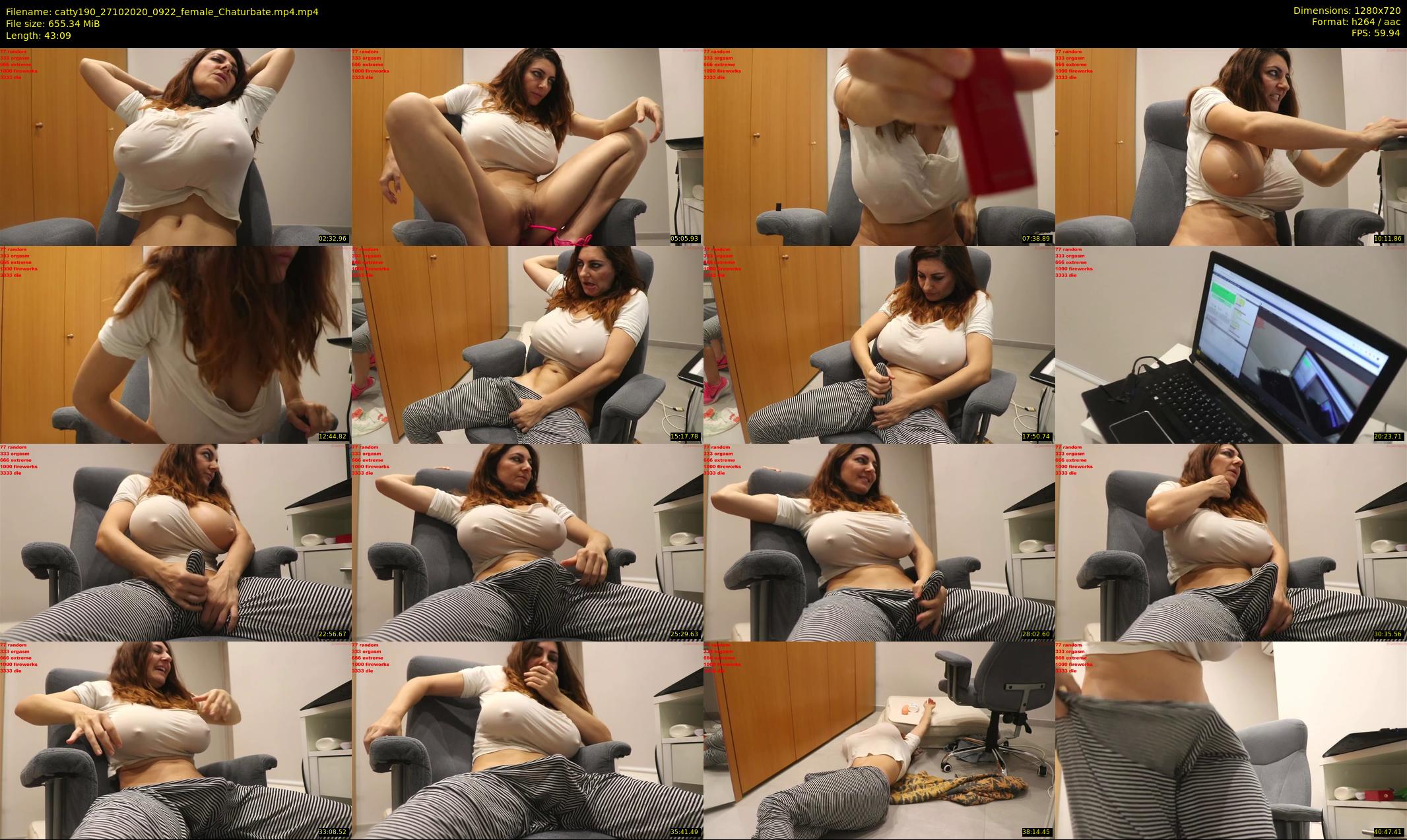 catty190 — 44 minute Chaturbate female cam show recording, 720p, Oct 27, 2020