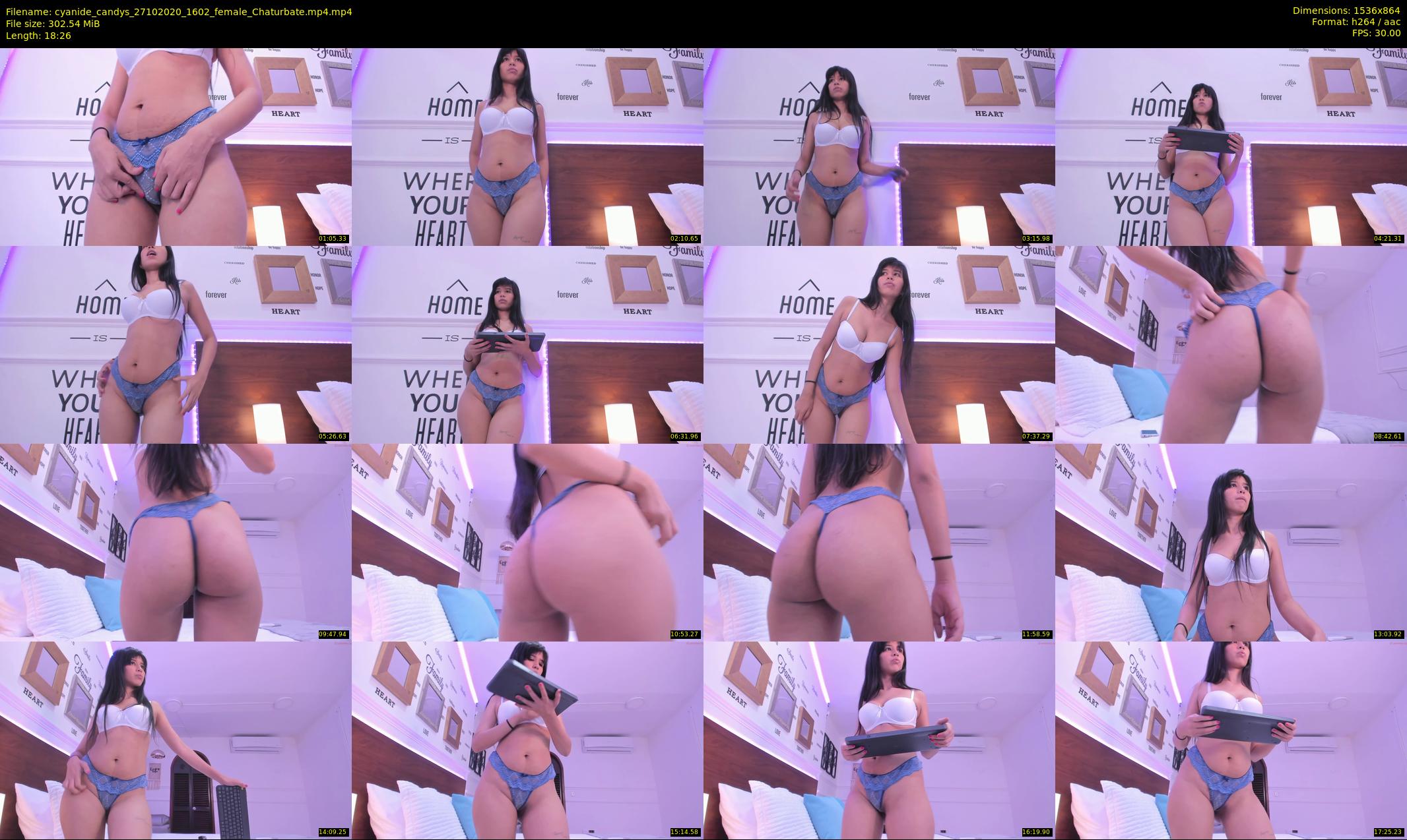 cyanide_candys — 19 minute Chaturbate female cam show recording, 720p, Oct 27, 2020