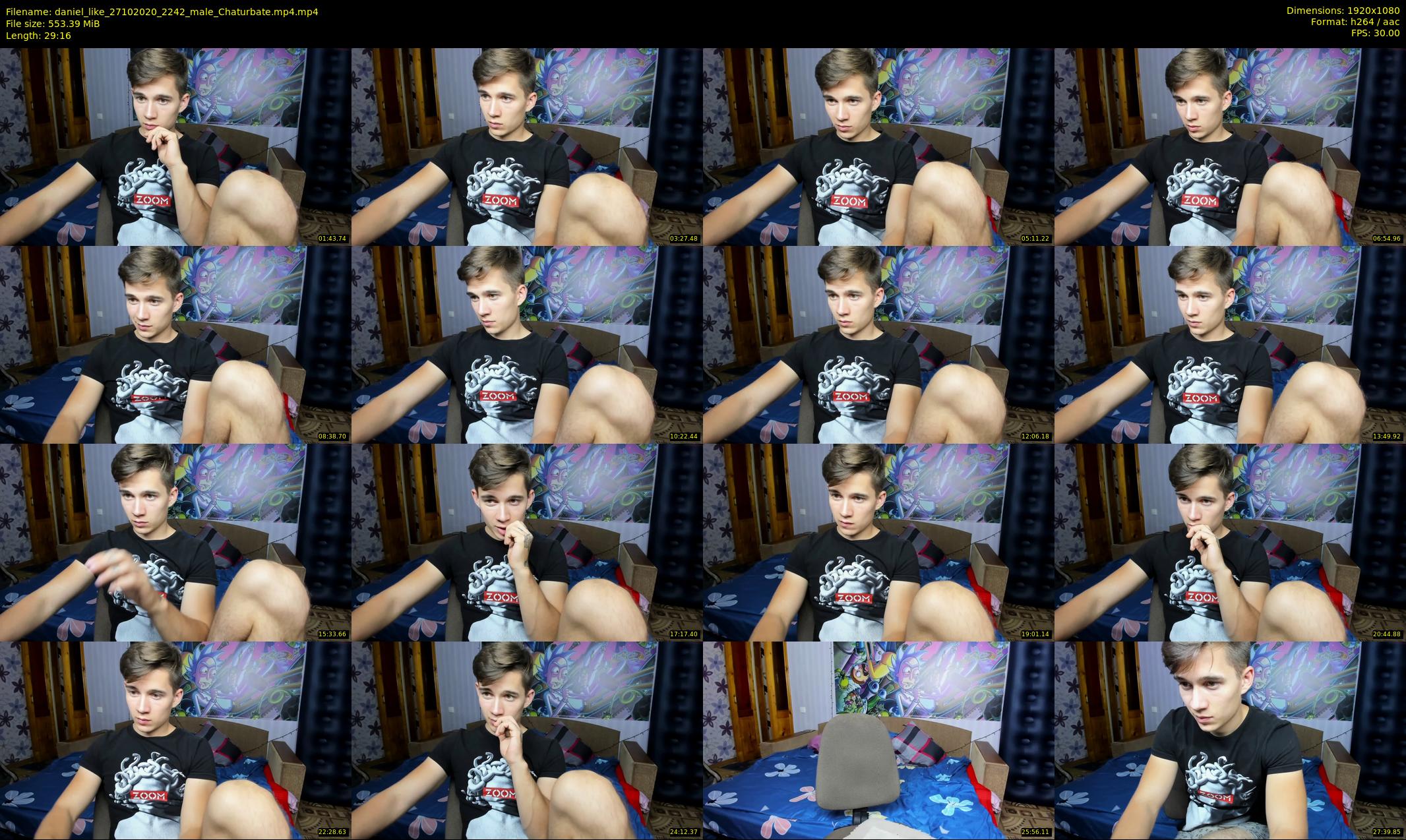 daniel_like — 30 minute Chaturbate male cam show recording, 1080p, Oct 27, 2020