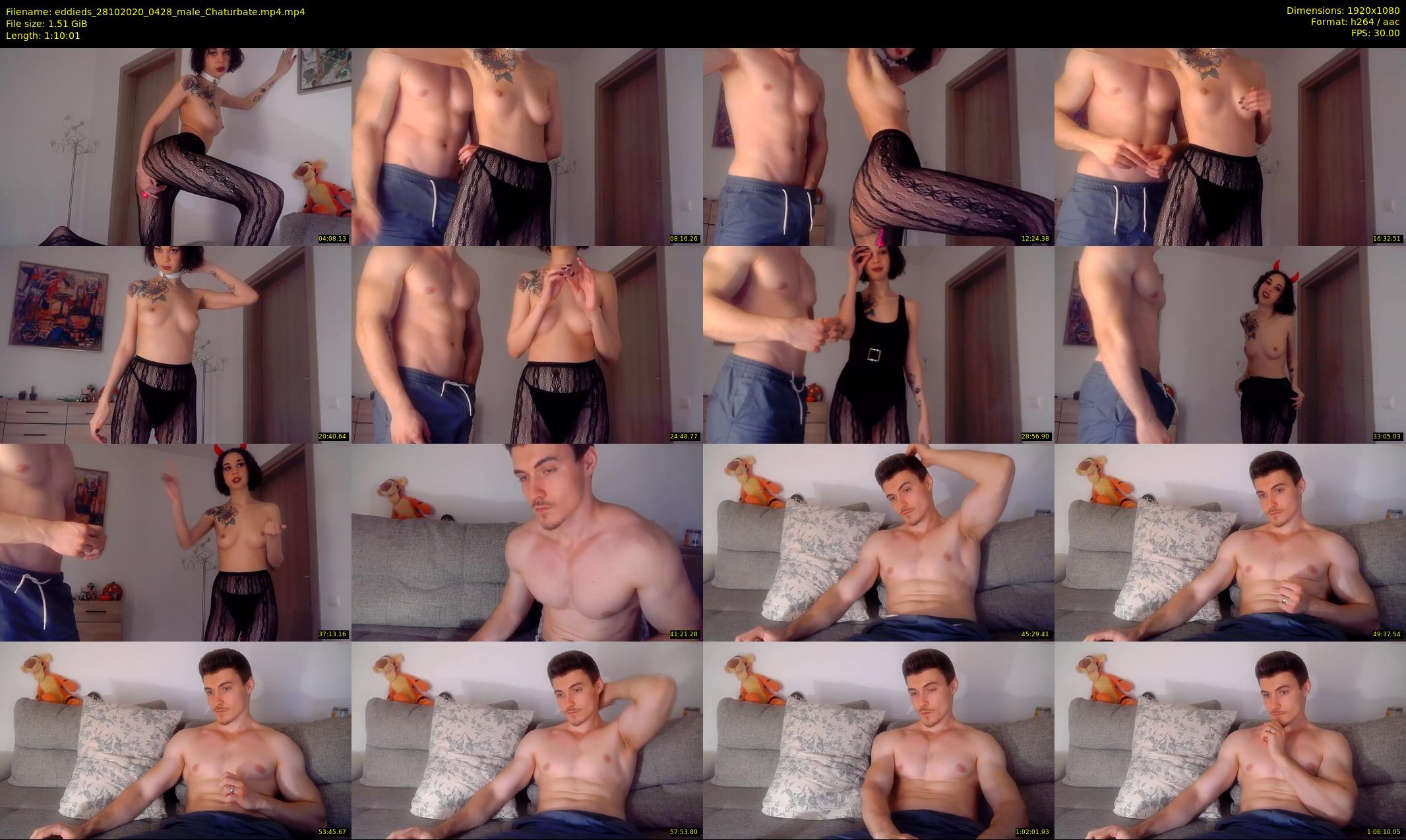 eddieds — 71 minute Chaturbate male cam show recording, 1080p, Oct 28, 2020