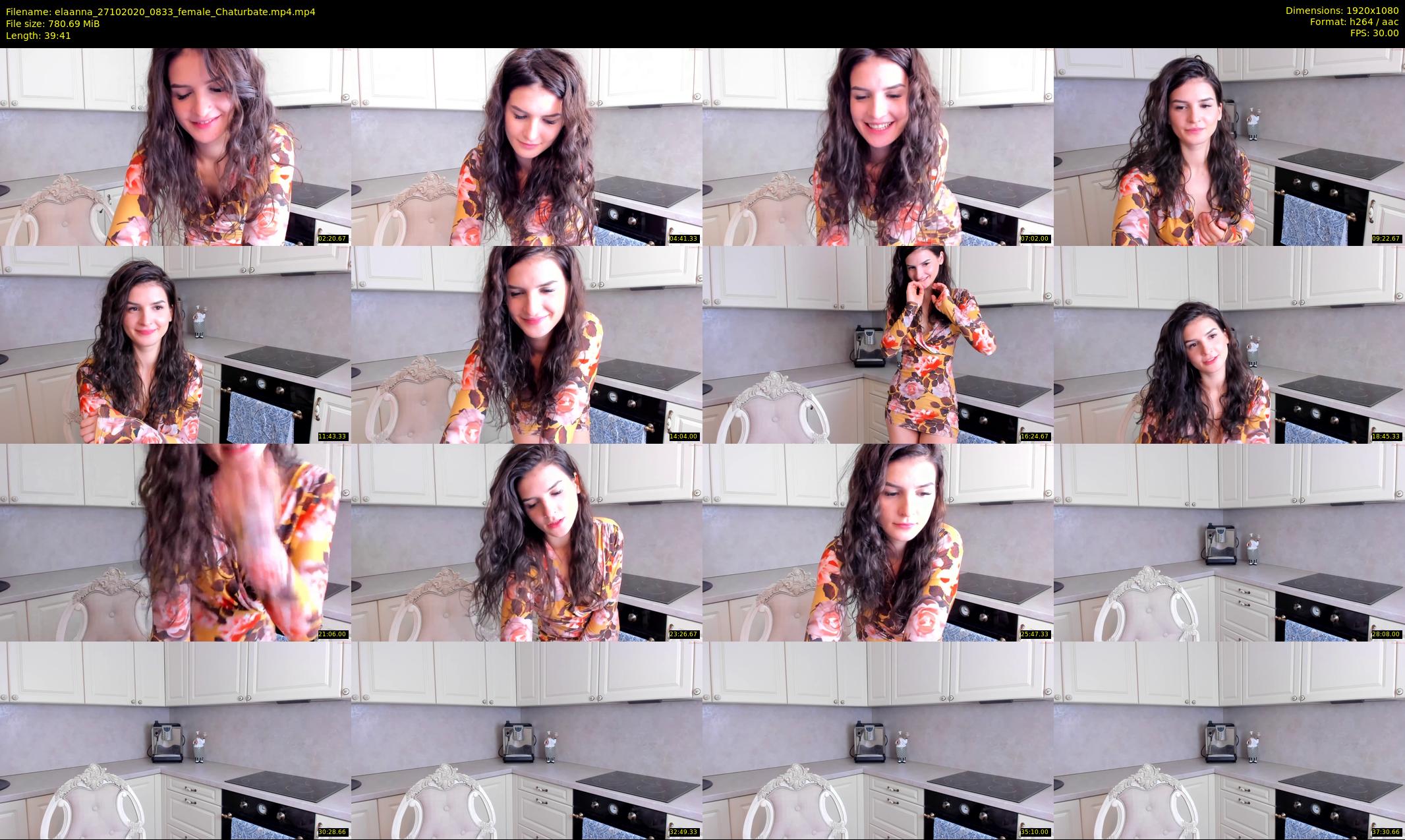 elaanna — 40 minute Chaturbate female cam show recording, 1080p, Oct 27, 2020