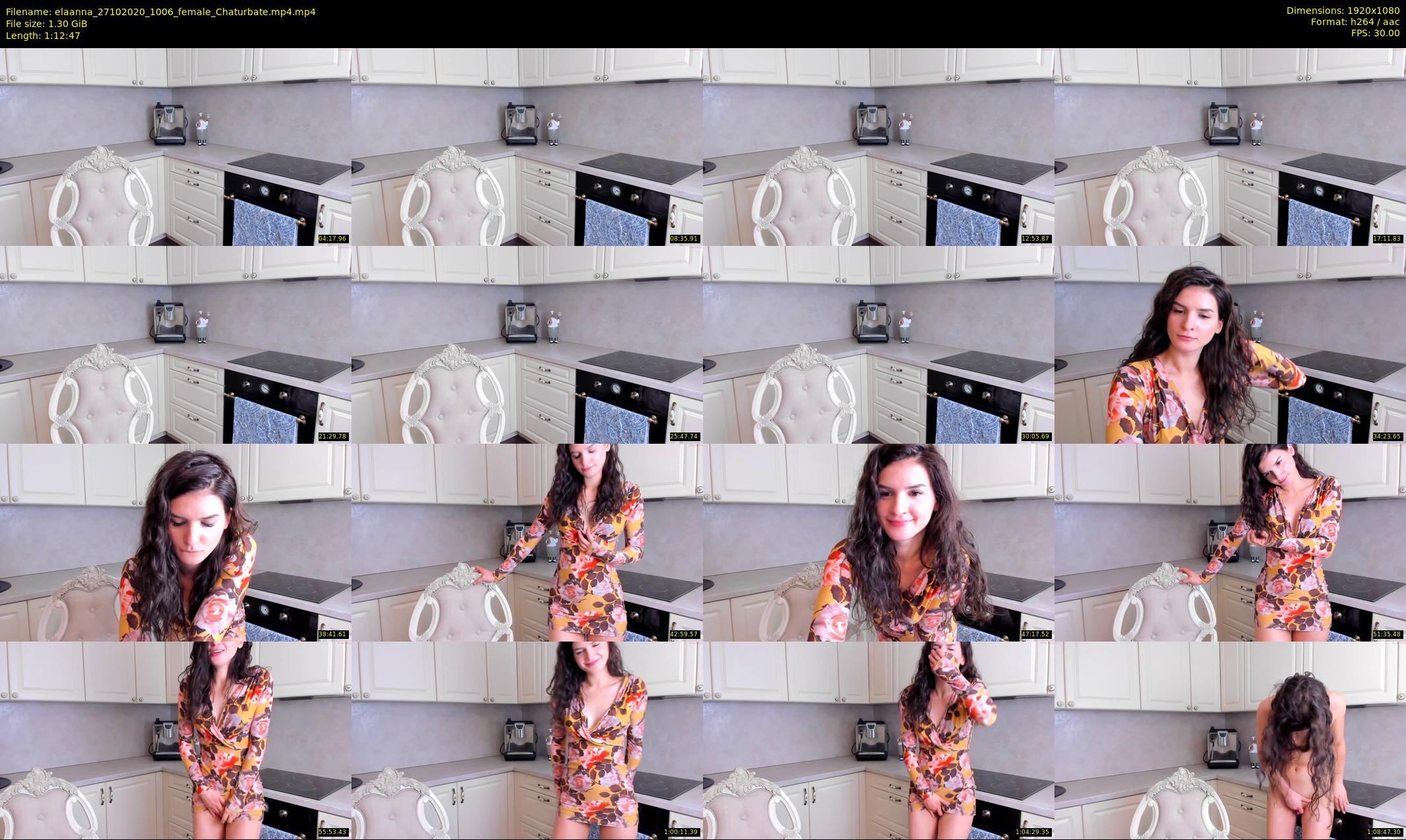 elaanna — 73 minute Chaturbate female cam show recording, 1080p, Oct 27, 2020
