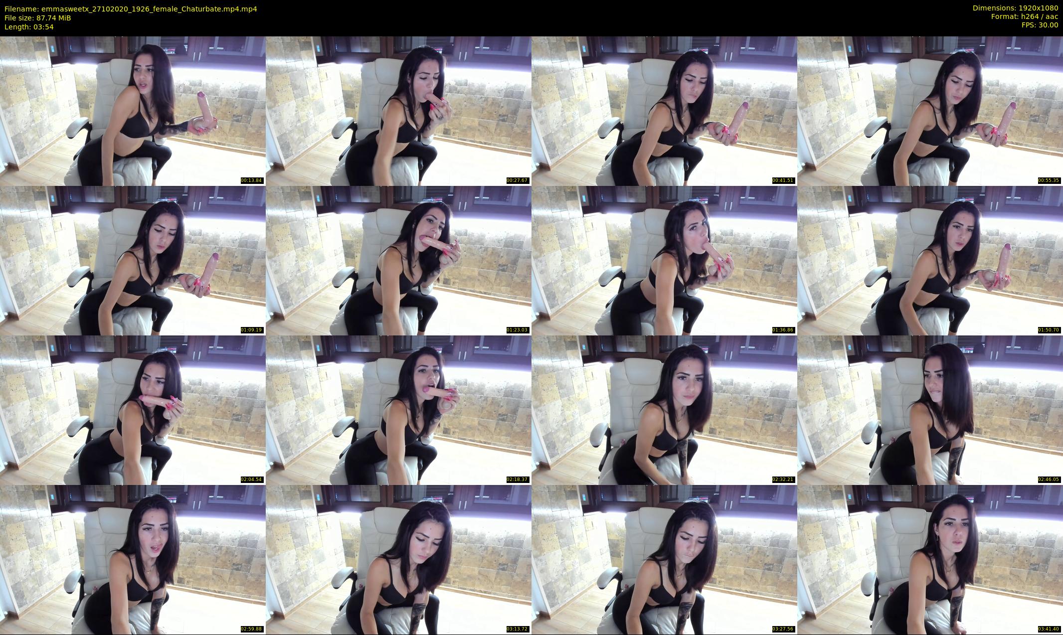 emmasweetx — 4 minute Chaturbate couple cam show recording, 1080p, Oct 27, 2020
