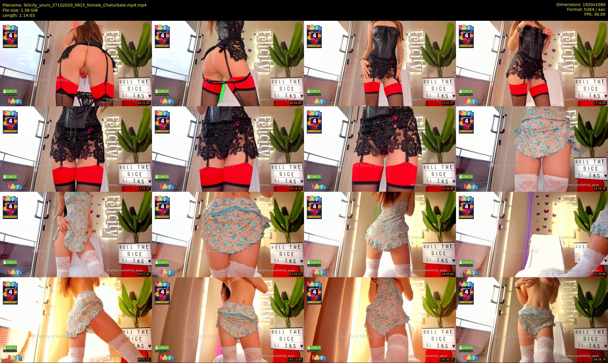 felicity_yours — 75 minute Chaturbate female cam show recording, 1080p, Oct 27, 2020