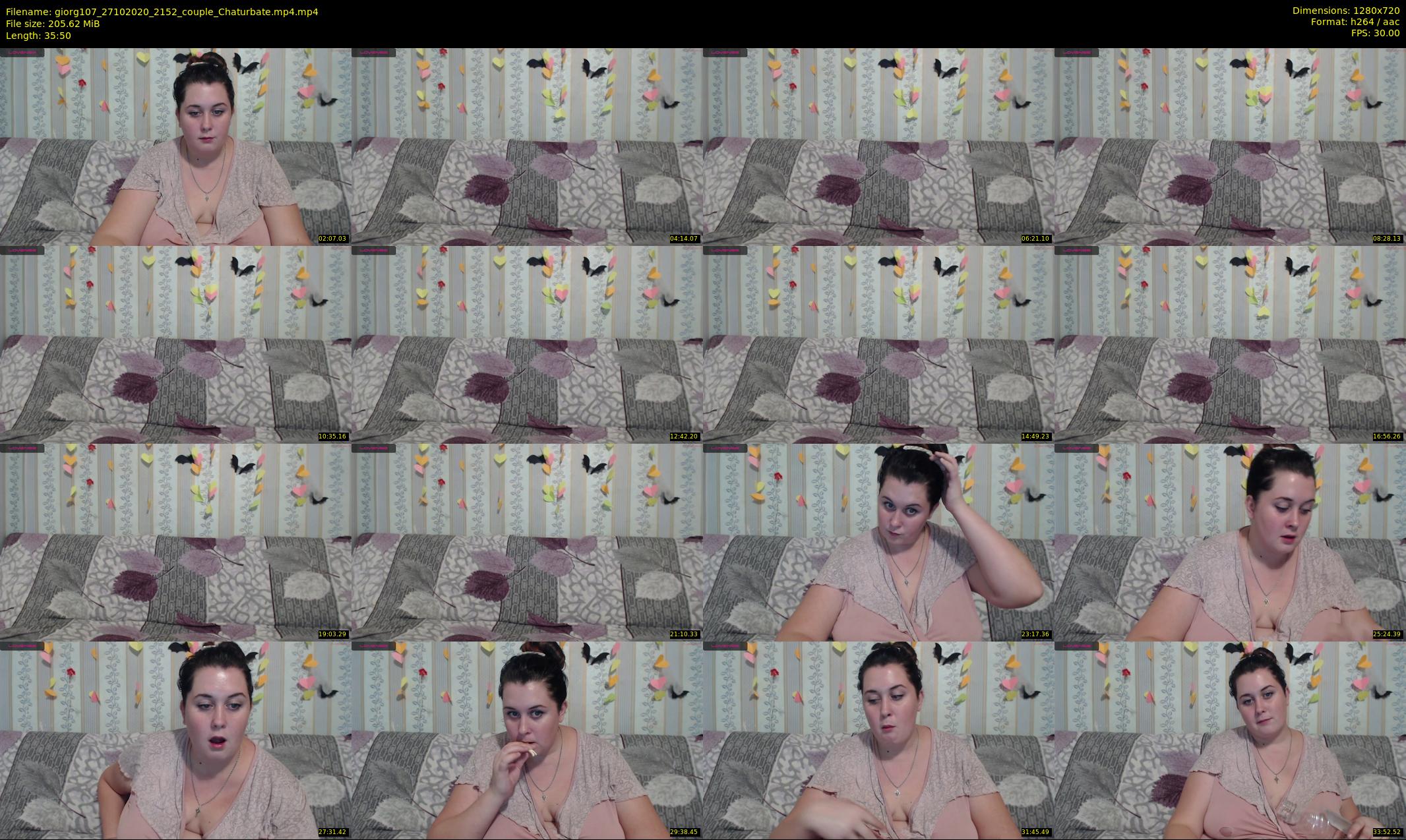 giorg107 — 36 minute Chaturbate couple cam show recording, 720p, Oct 27, 2020
