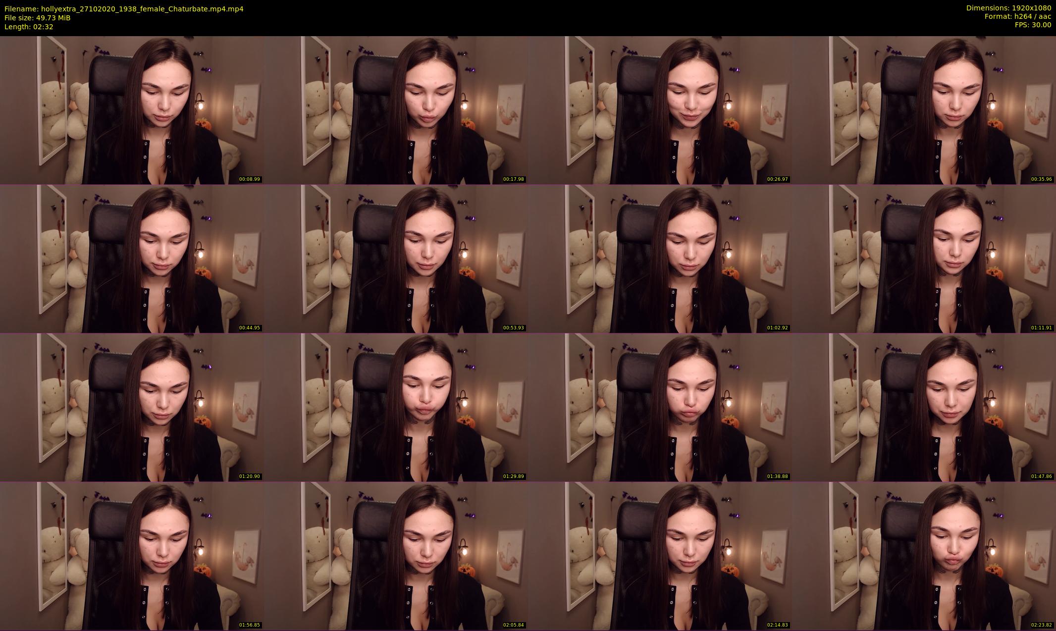 hollyextra — 3 minute Chaturbate female cam show recording, 1080p, Oct 27, 2020