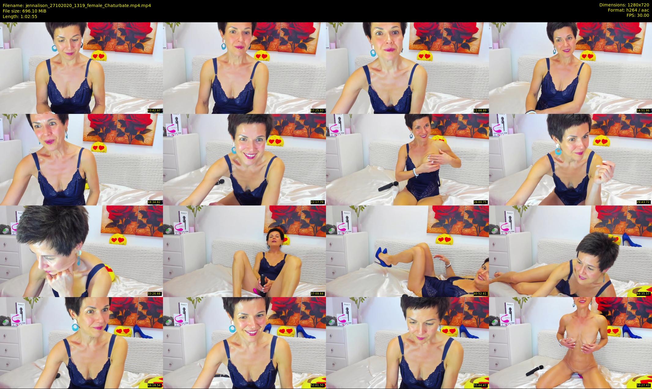 jennalison — 63 minute Chaturbate female cam show recording, 720p, Oct 27, 2020