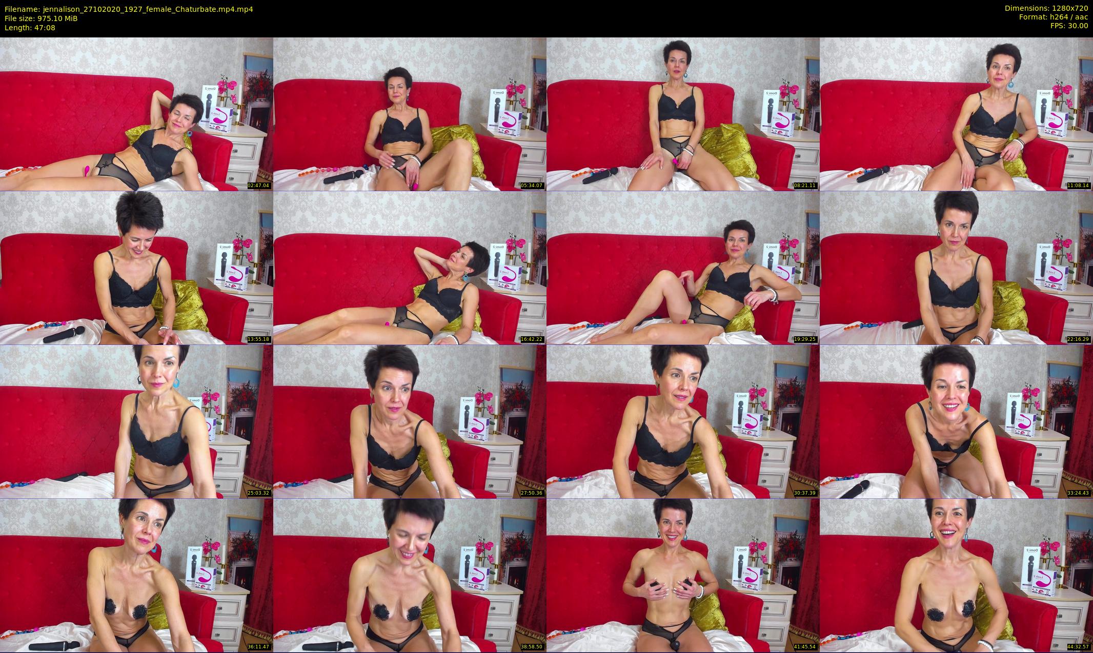 jennalison — 48 minute Chaturbate female cam show recording, 720p, Oct 27, 2020
