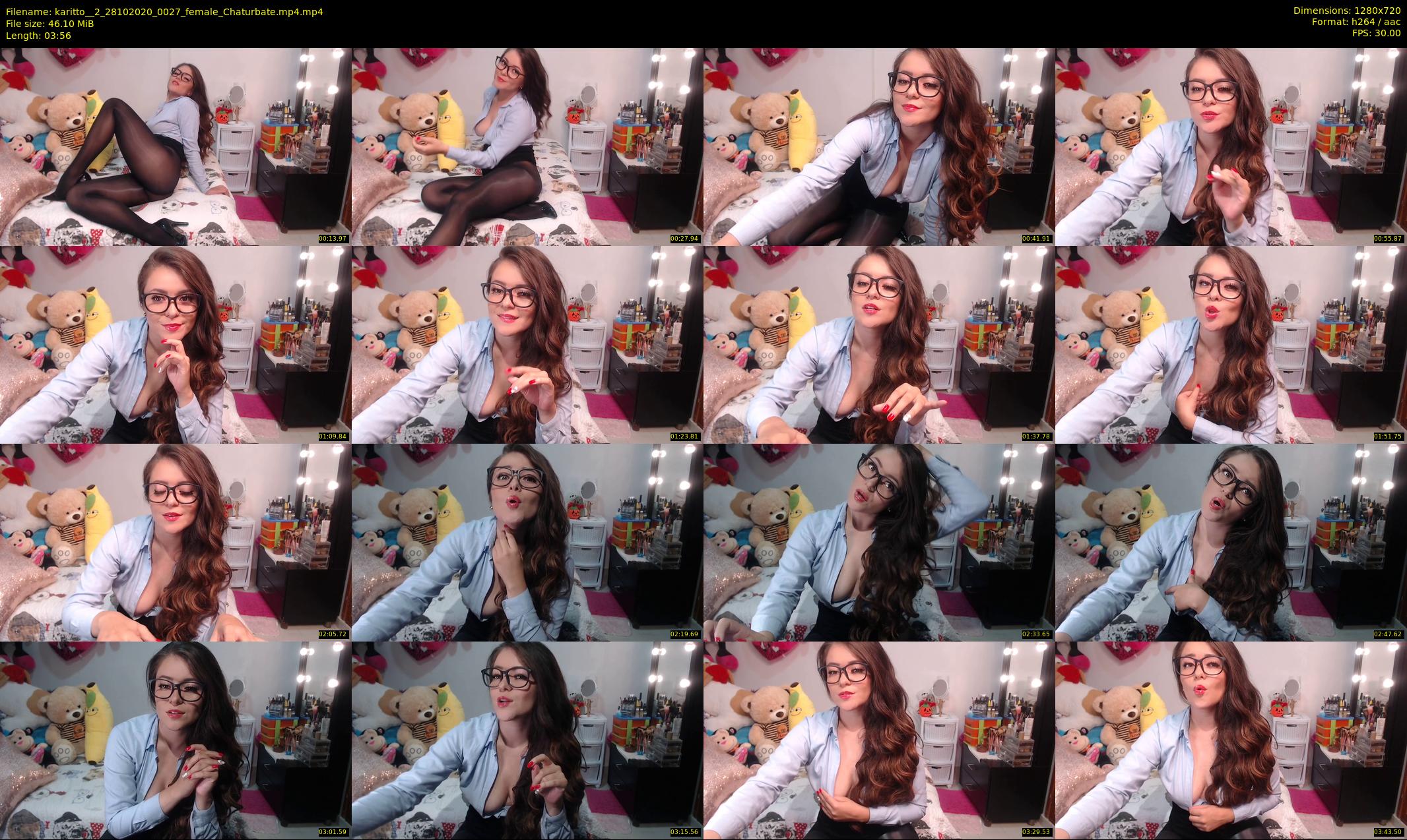 karitto__2 — 4 minute Chaturbate female cam show recording, 720p, Oct 28, 2020