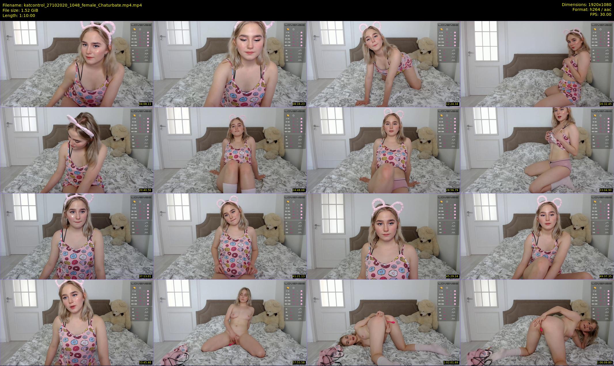 katcontrol — 70 minute Chaturbate female cam show recording, 1080p, Oct 27, 2020