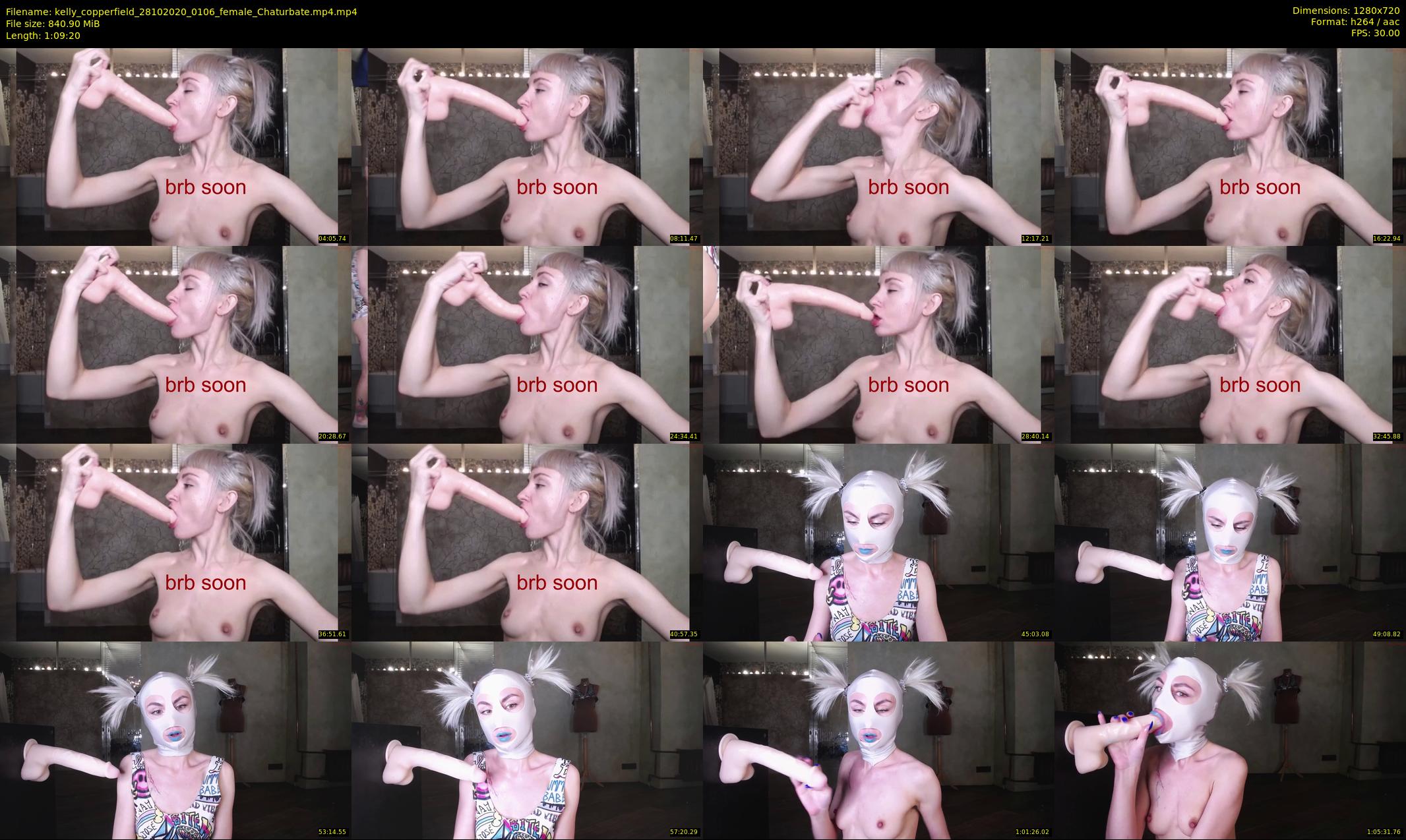 kelly_copperfield — 70 minute Chaturbate female cam show recording, 720p, Oct 28, 2020