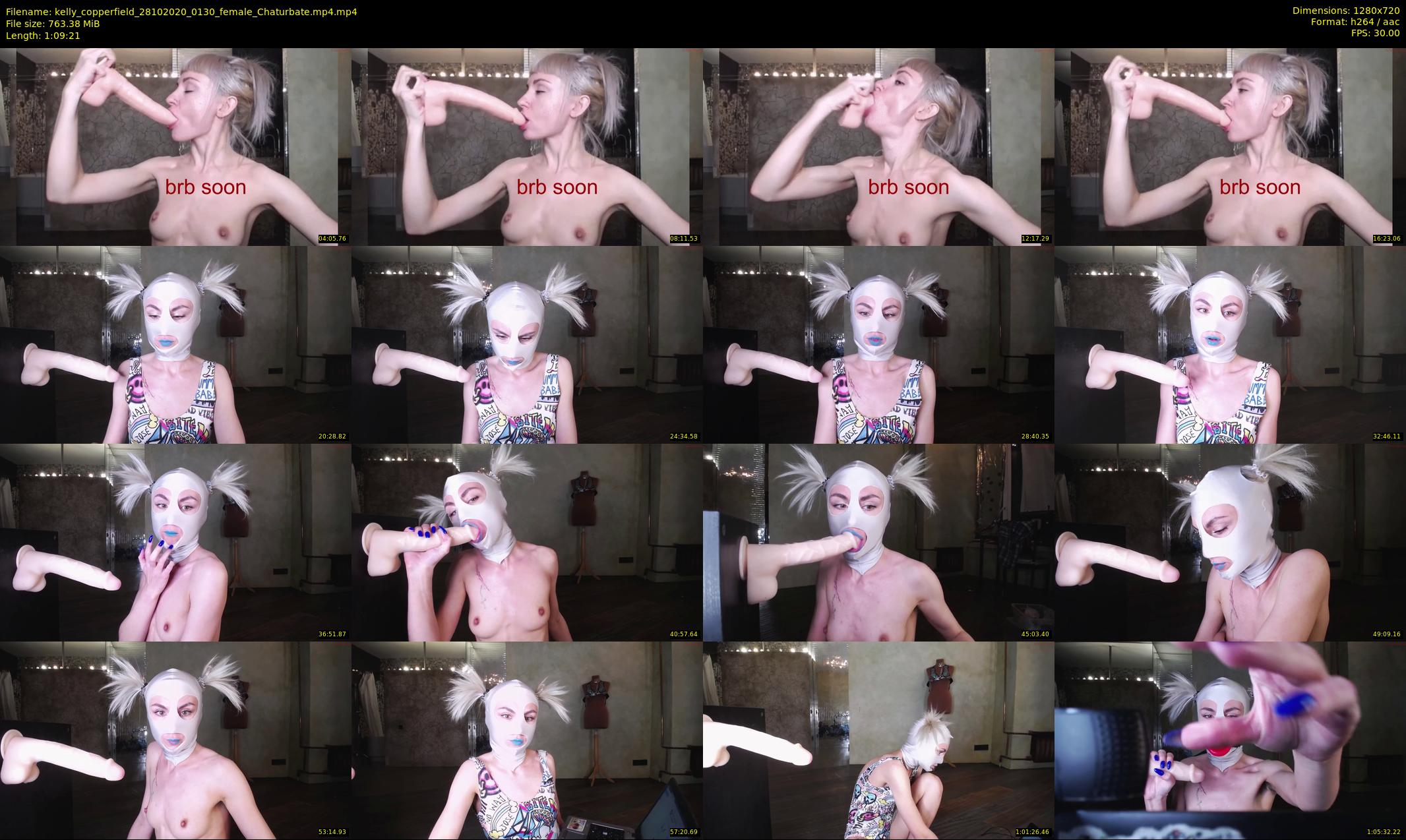 kelly_copperfield — 70 minute Chaturbate female cam show recording, 720p, Oct 28, 2020