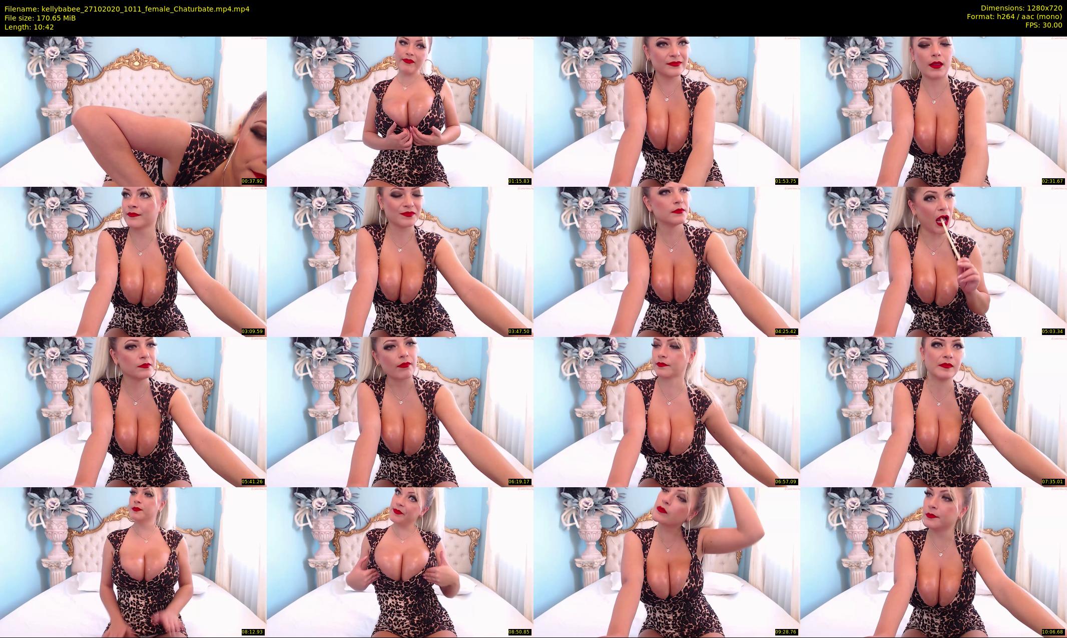 kellybabee — 11 minute Chaturbate female cam show recording, 720p, Oct 27, 2020