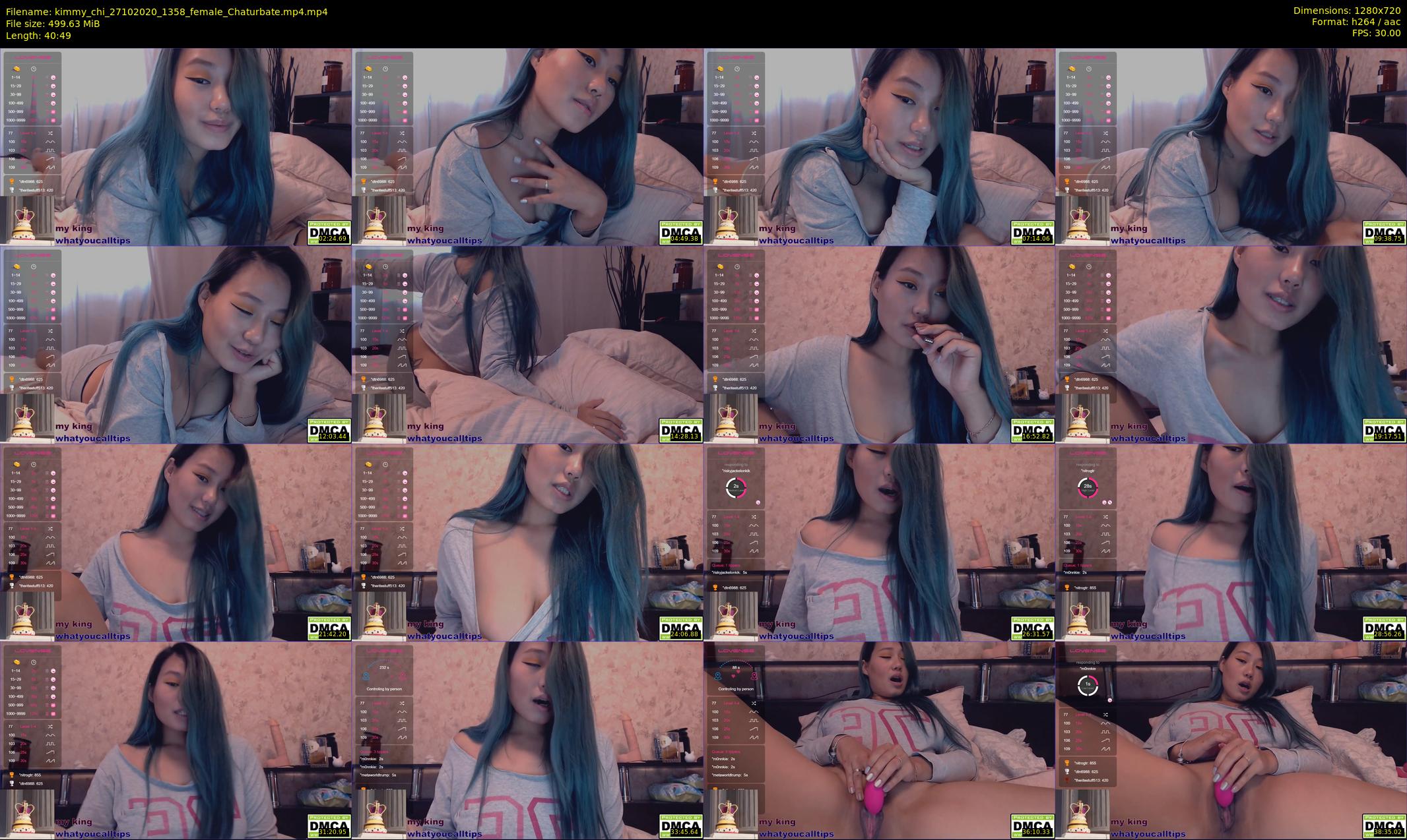 kimmy_chi — 41 minute Chaturbate female cam show recording, 720p, Oct 27, 2020