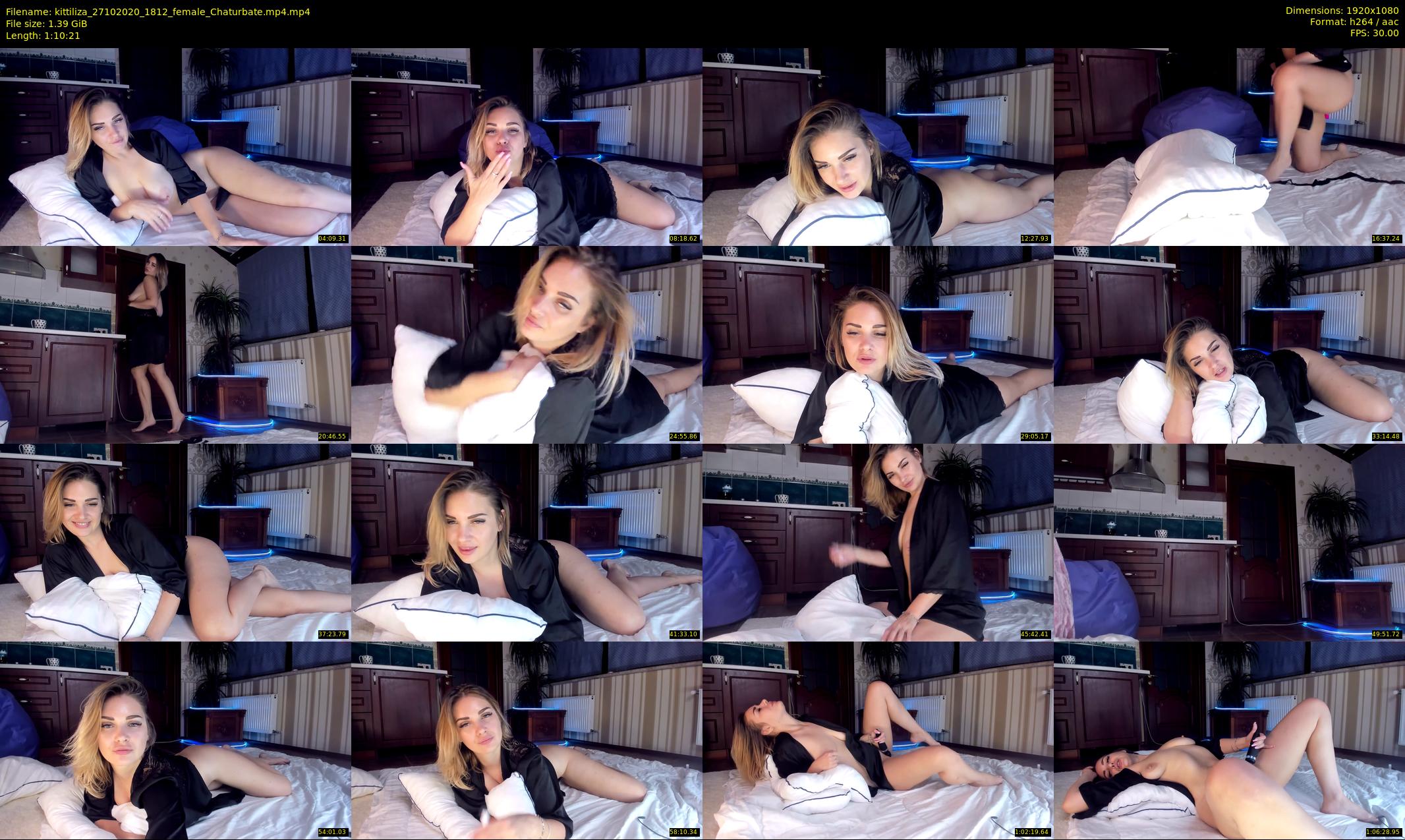 kittiliza — 71 minute Chaturbate female cam show recording, 1080p, Oct 27, 2020