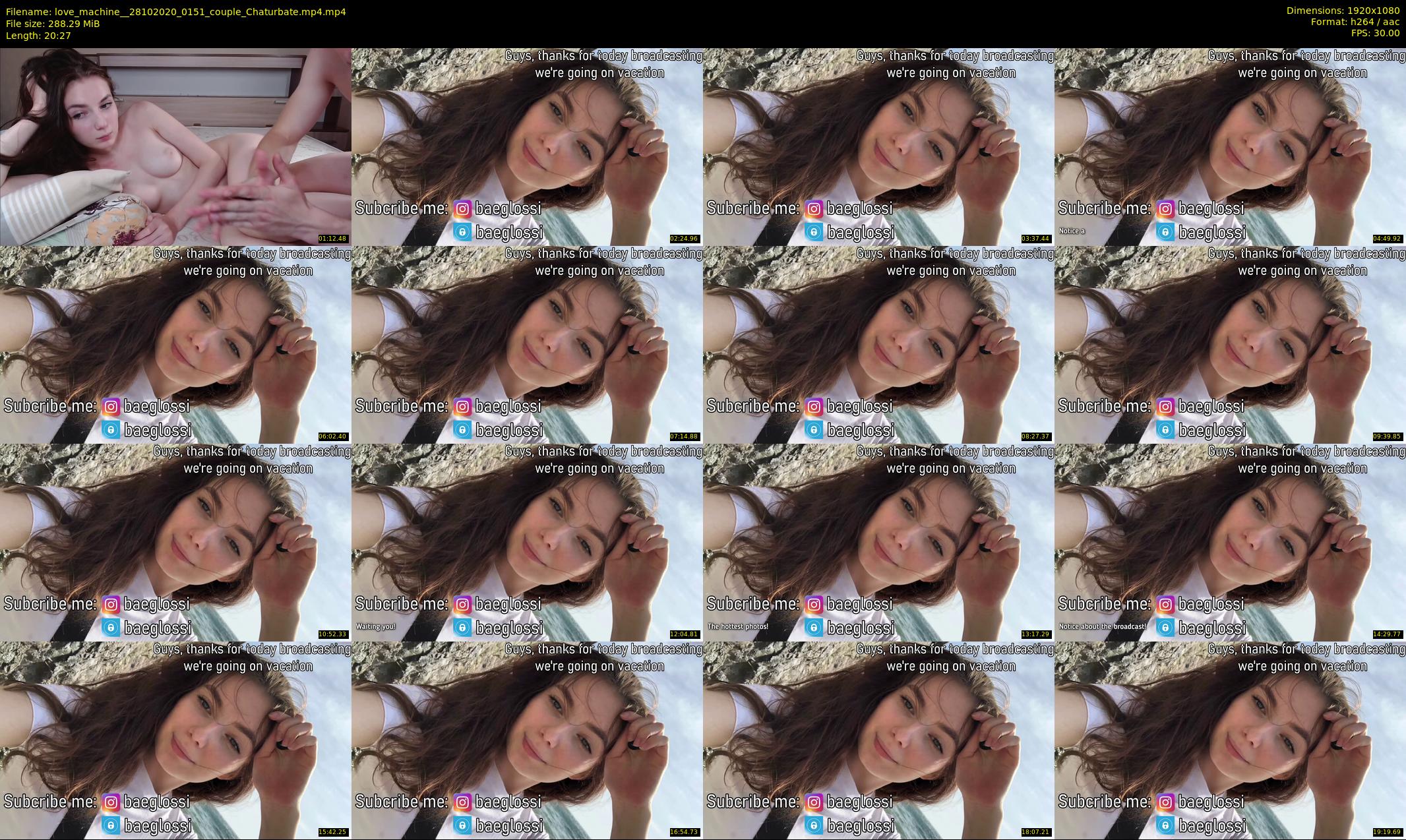 love_machine_ — 21 minute Chaturbate couple cam show recording, 1080p, Oct 28, 2020