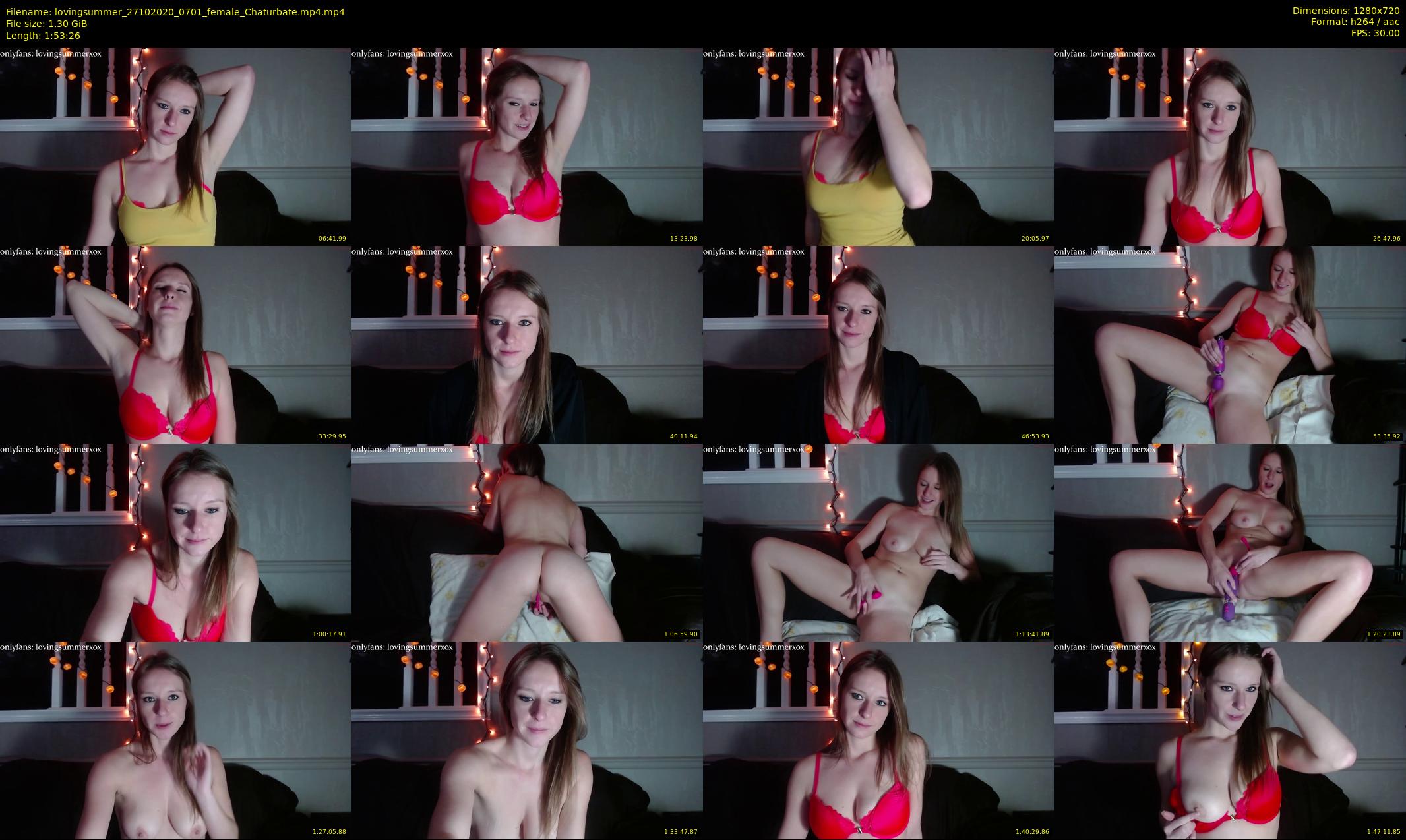 lovingsummer — 114 minute Chaturbate female cam show recording, 720p, Oct 27, 2020