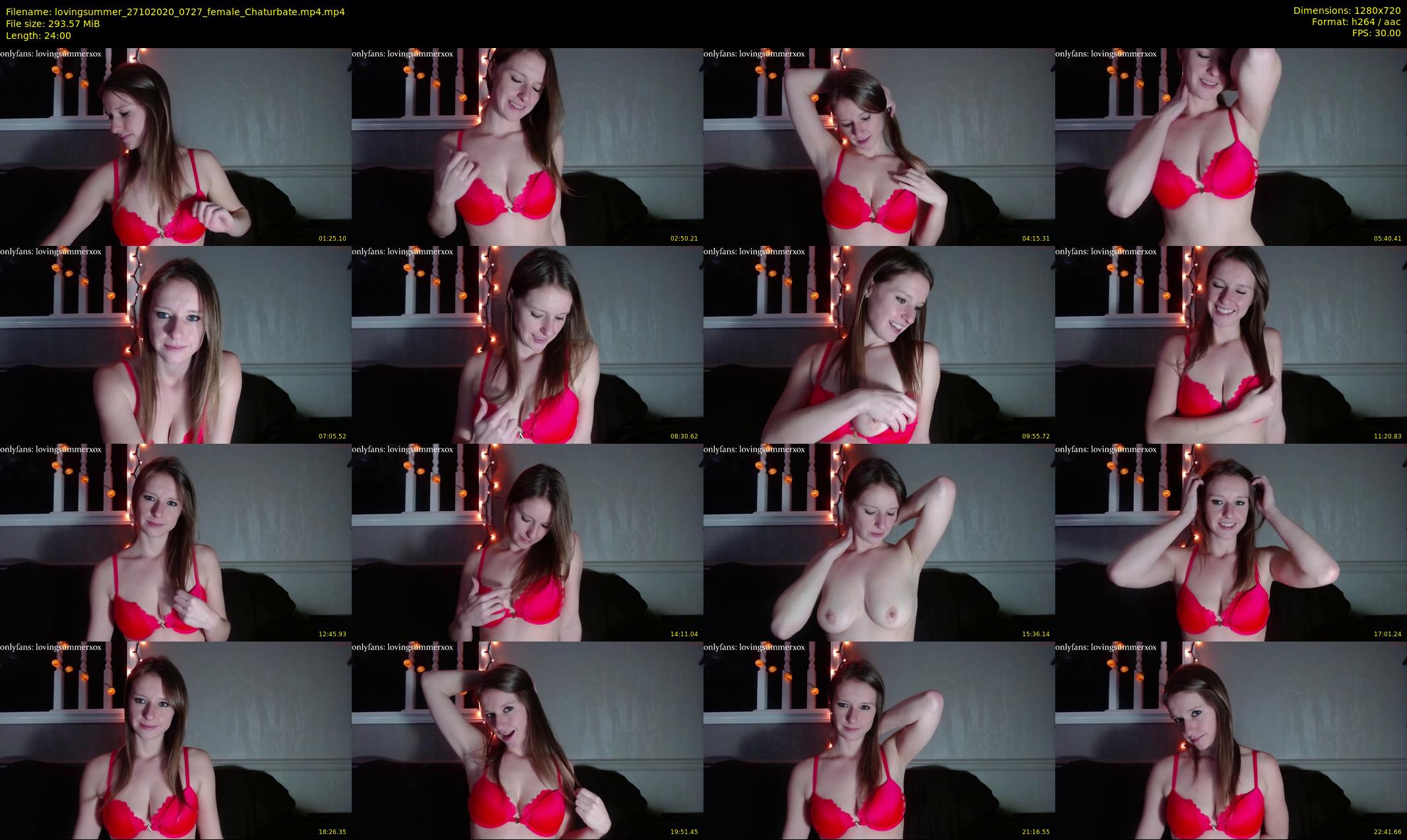 lovingsummer — 24 minute Chaturbate female cam show recording, 720p, Oct 27, 2020