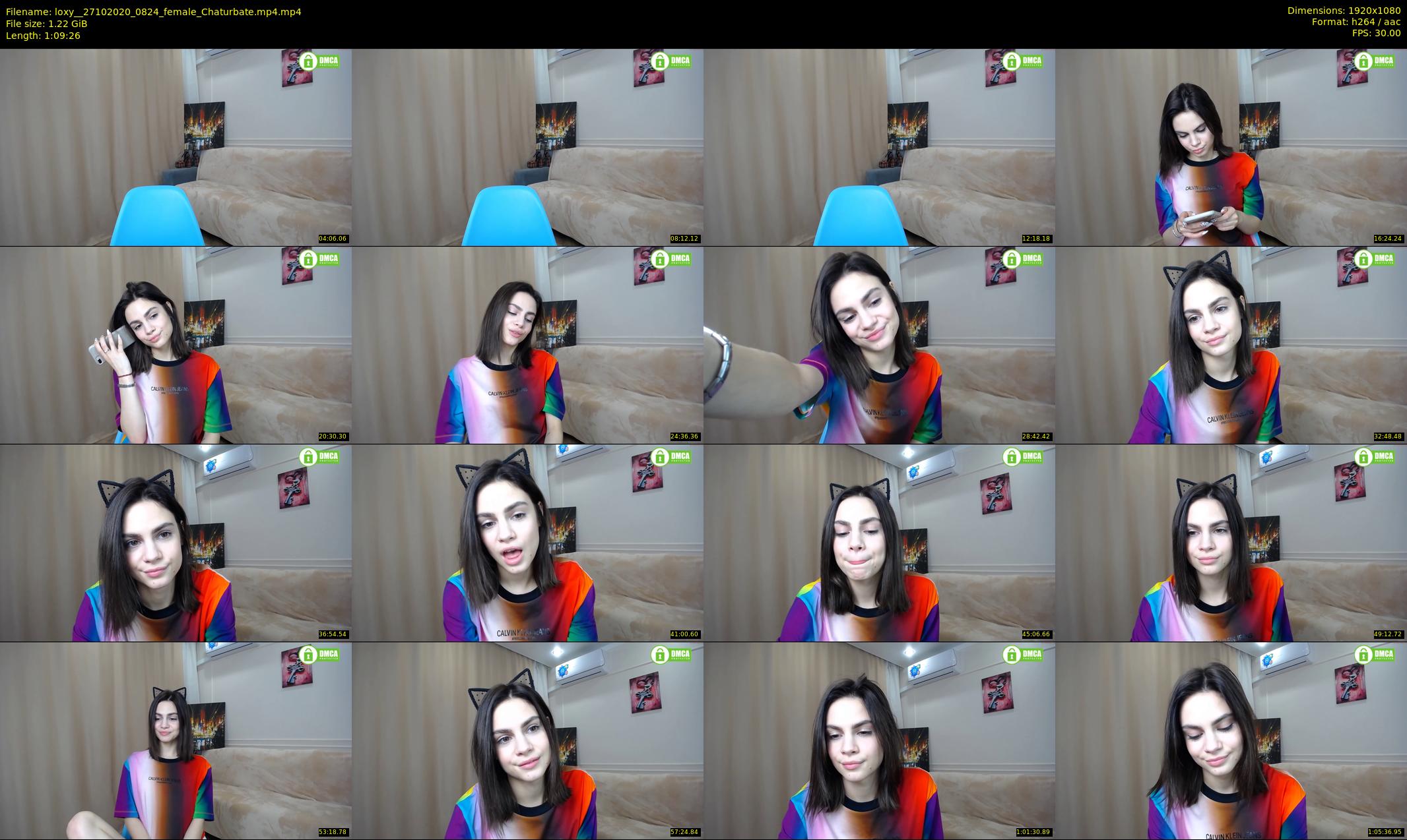 loxy_ — 70 minute Chaturbate female cam show recording, 1080p, Oct 27, 2020