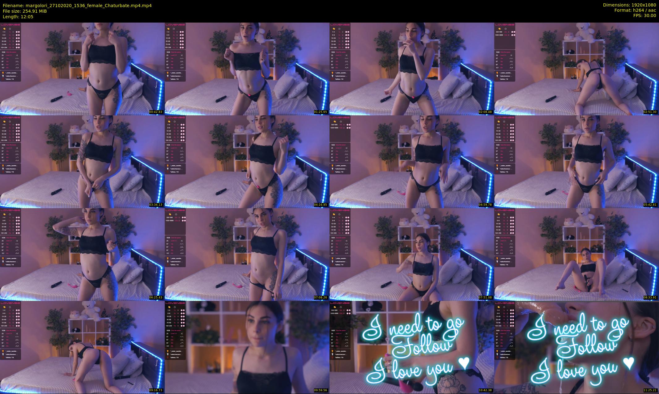 margolori — 13 minute Chaturbate couple cam show recording, 1080p, Oct 27, 2020