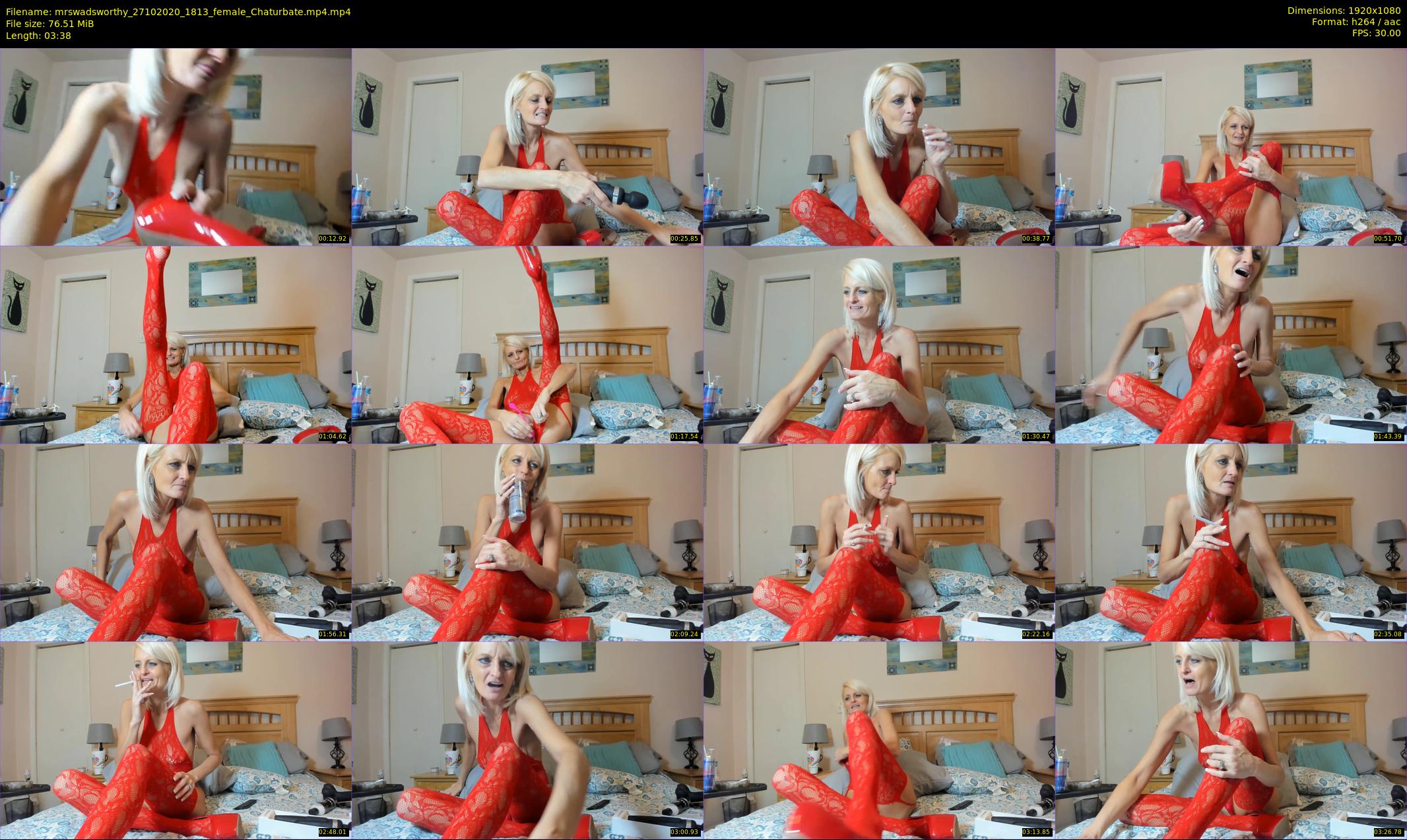 mrswadsworthy — 4 minute Chaturbate female cam show recording, 1080p, Oct 27, 2020