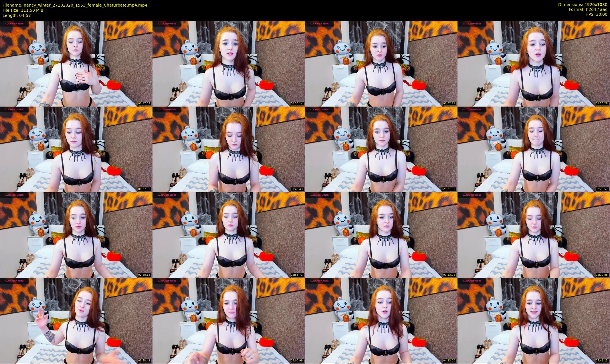 nancy_winter — 5 minute Chaturbate female cam show recording, 1080p, Oct 27, 2020