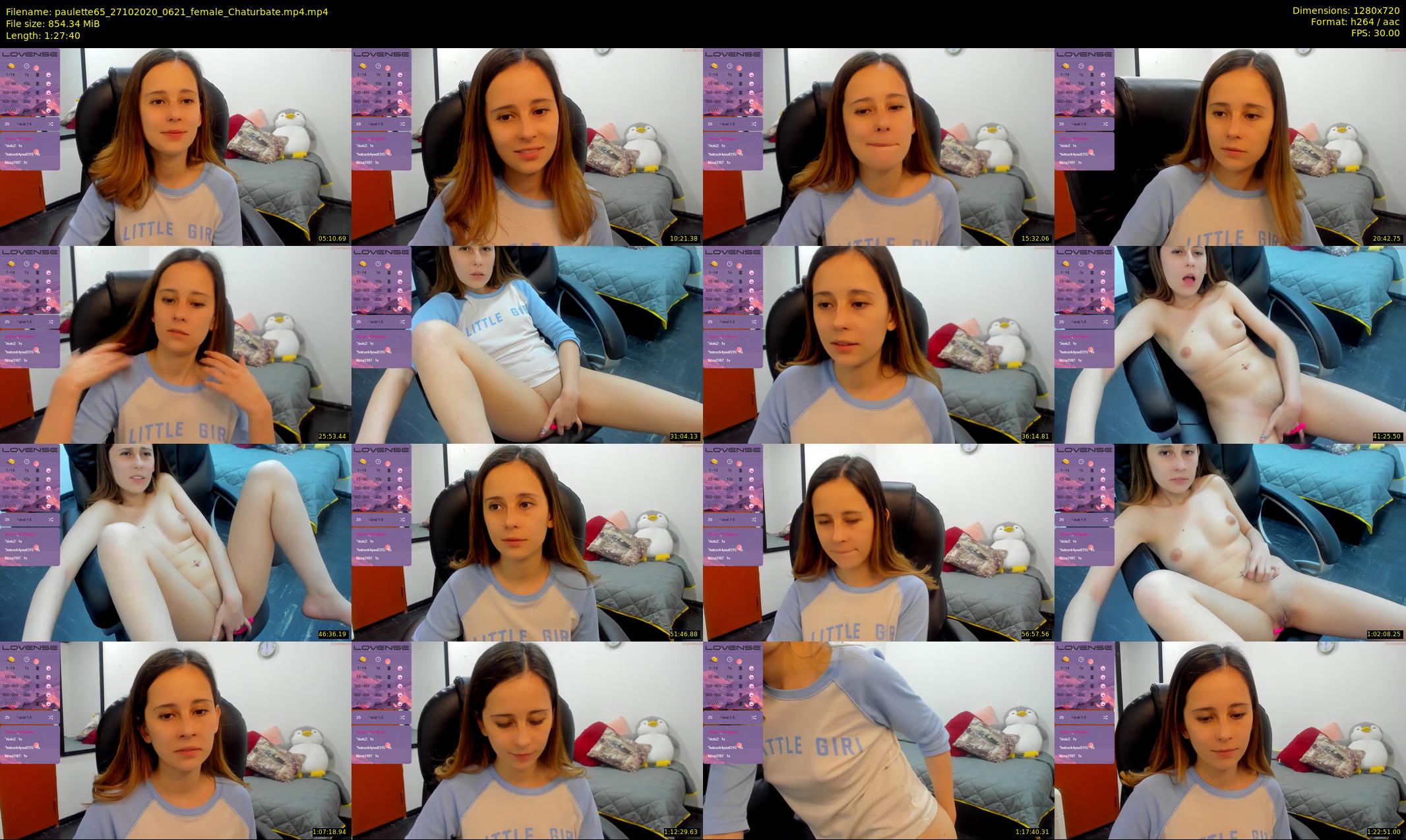 paulette65 — 88 minute Chaturbate female cam show recording, 720p, Oct 27, 2020