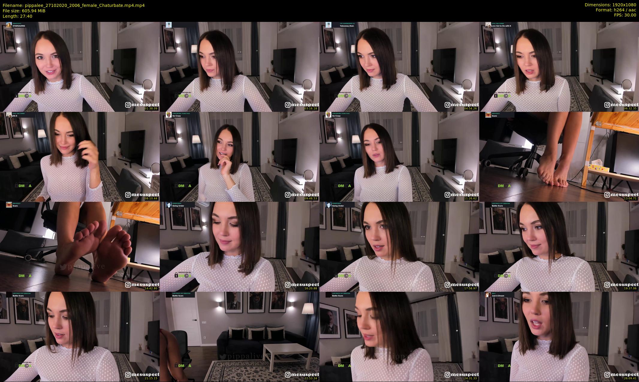 pippalee — 28 minute Chaturbate female cam show recording, 1080p, Oct 27, 2020