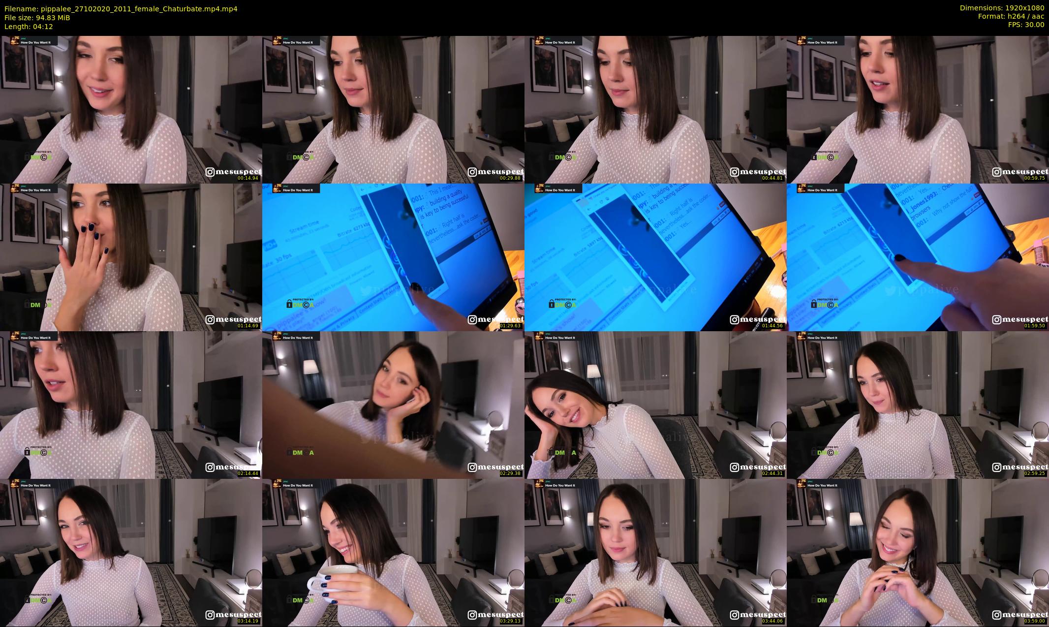 pippalee — 5 minute Chaturbate female cam show recording, 1080p, Oct 27, 2020