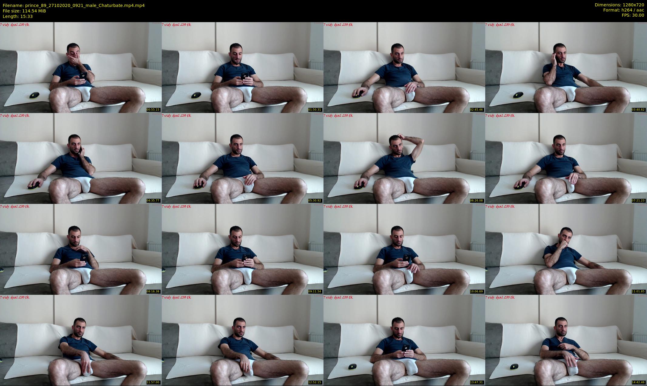 prince_89 — 16 minute Chaturbate male cam show recording, 720p, Oct 27, 2020