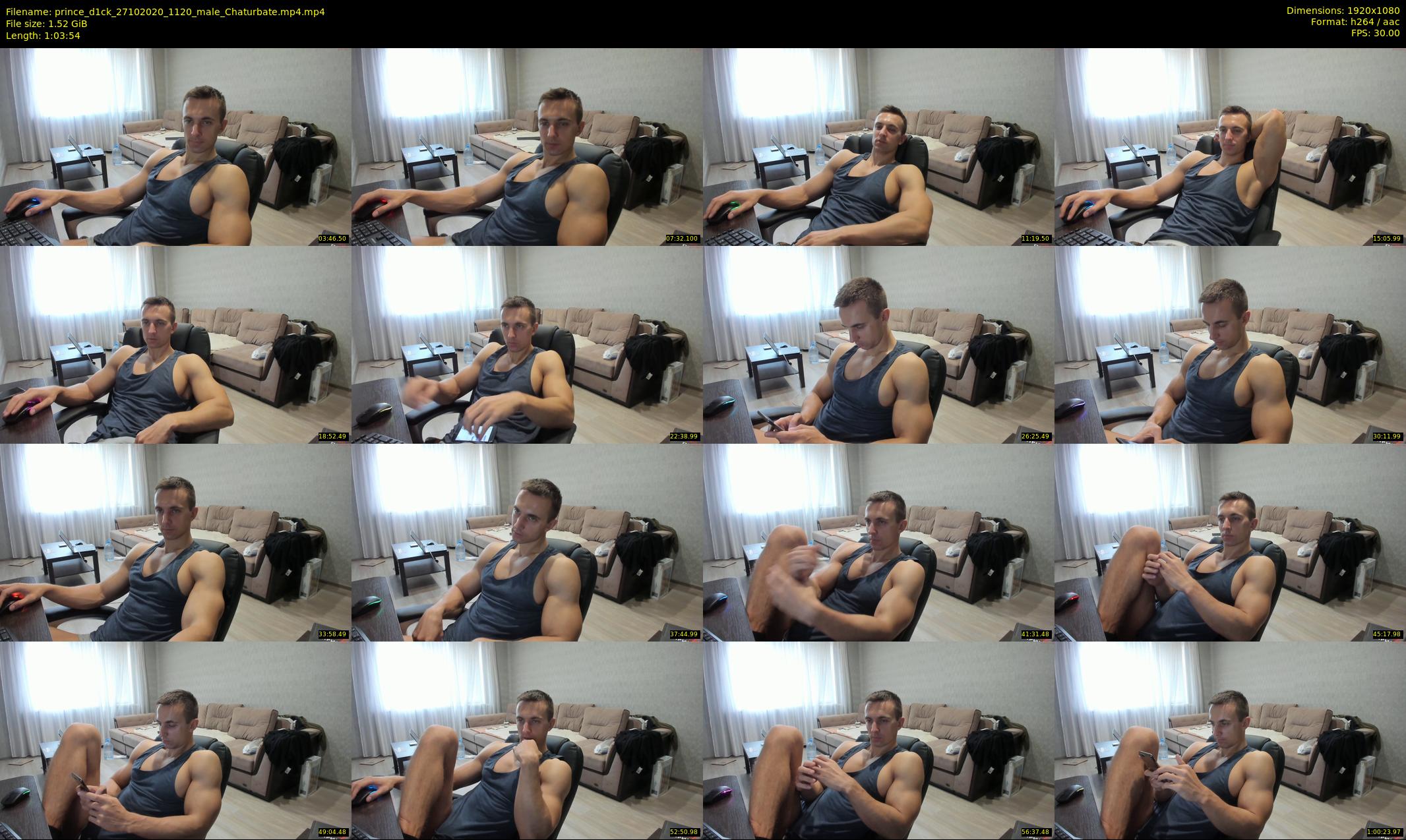 prince_d1ck — 64 minute Chaturbate male cam show recording, 1080p, Oct 27, 2020
