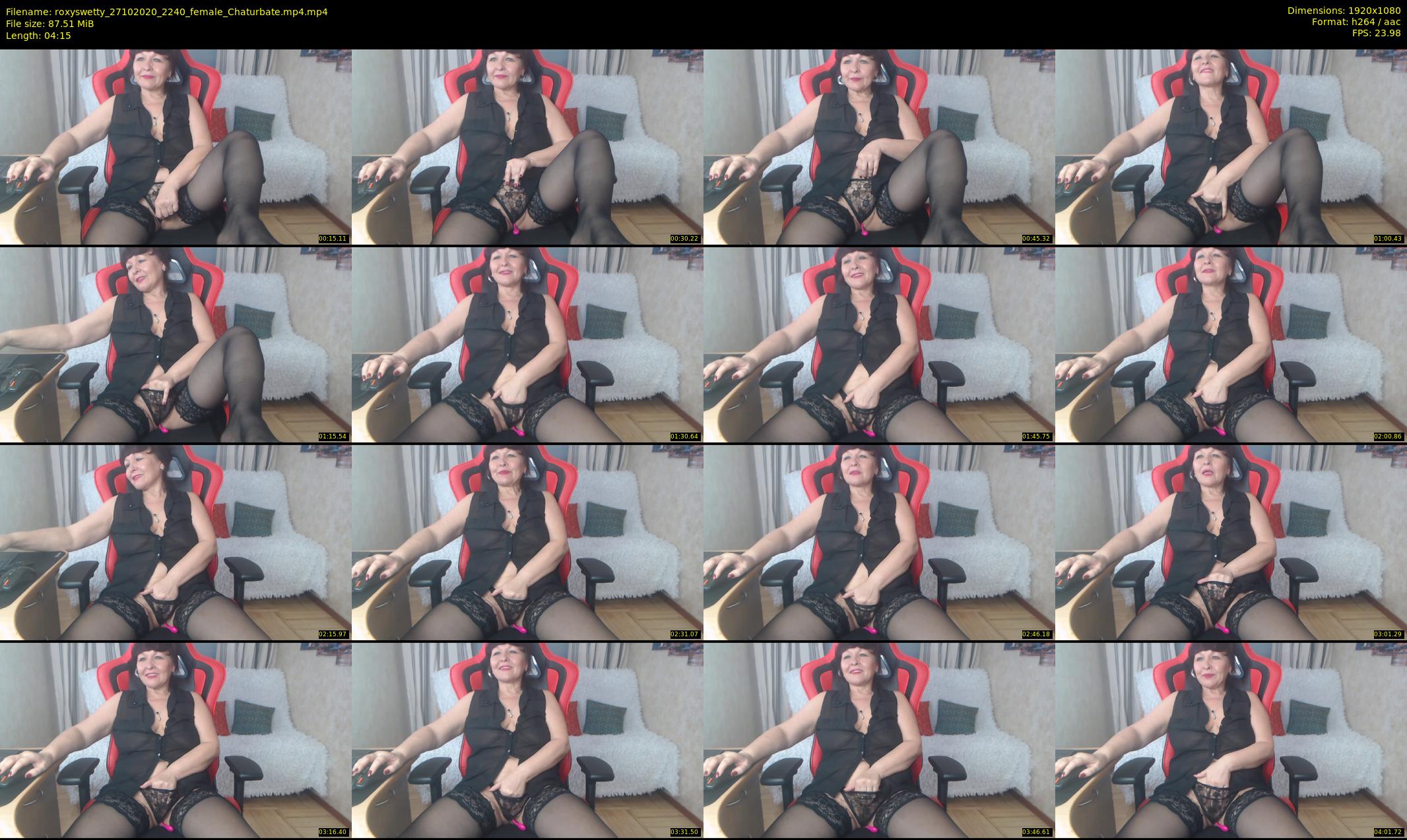 roxyswetty — 5 minute Chaturbate female cam show recording, 1080p, Oct 27, 2020
