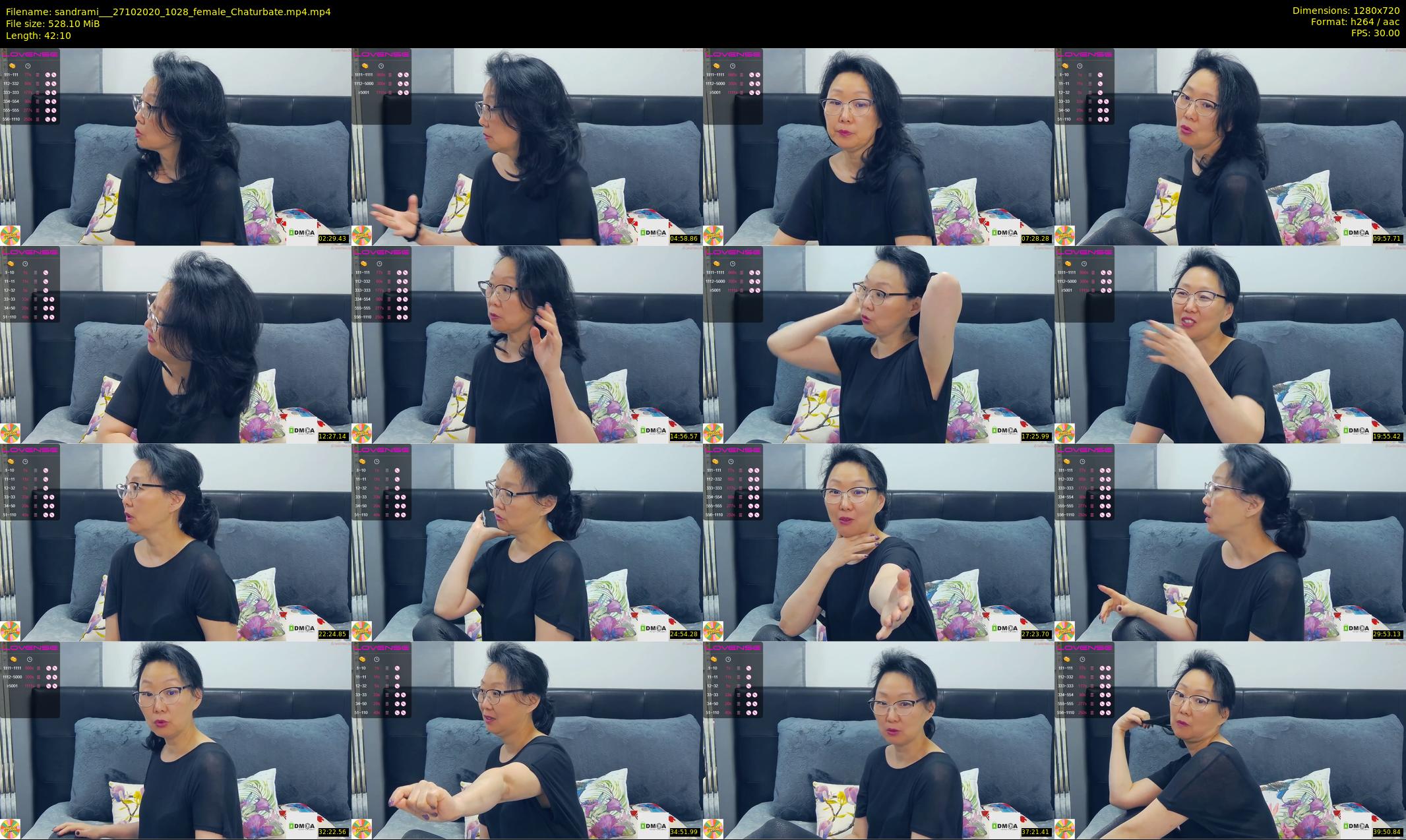sandrami__ — 43 minute Chaturbate female cam show recording, 720p, Oct 27, 2020