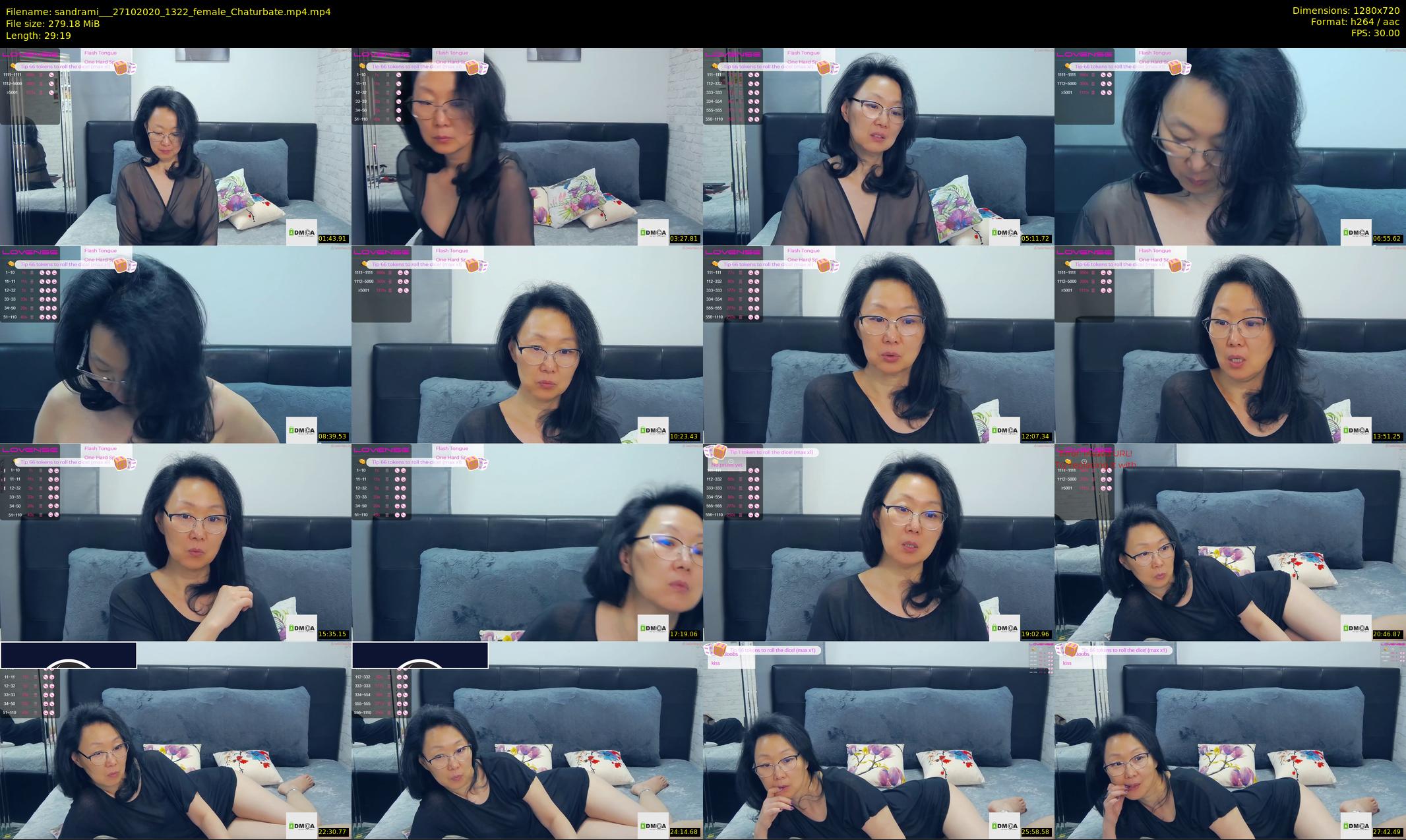 sandrami__ — 30 minute Chaturbate female cam show recording, 720p, Oct 27, 2020