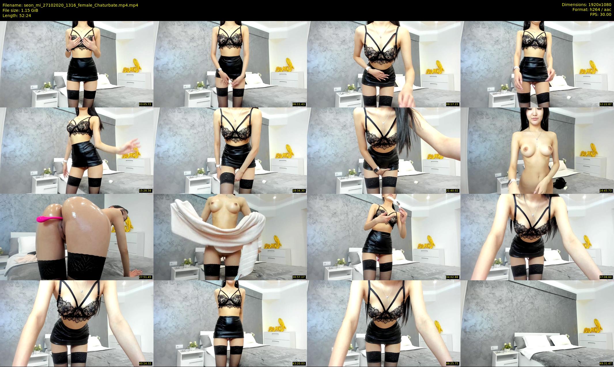 seon_mi — 53 minute Chaturbate female cam show recording, 1080p, Oct 27, 2020