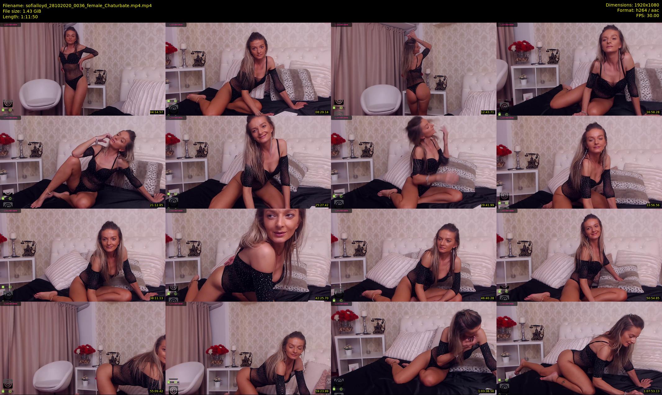 sofialloyd — 72 minute Chaturbate female cam show recording, 1080p, Oct 28, 2020